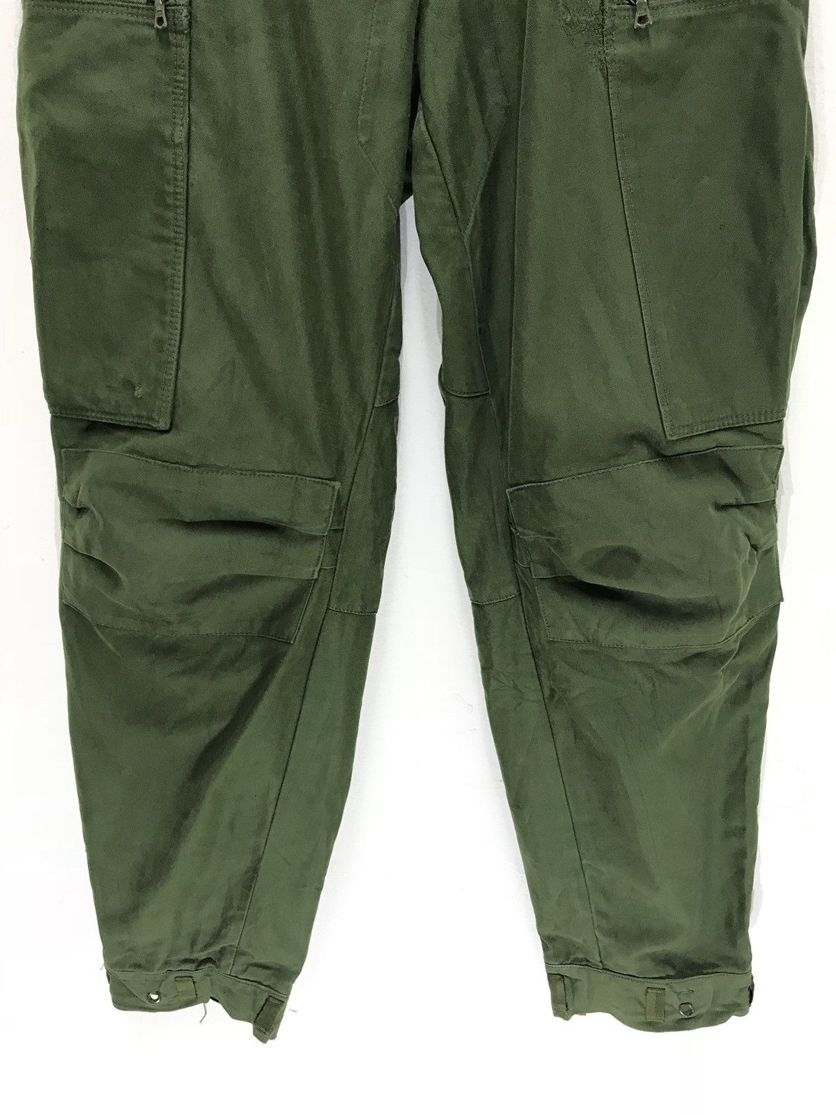 Vintage 🛩European Military Cargo Pant Vintage Bondage Zipper Size US 29 - 7 Thumbnail