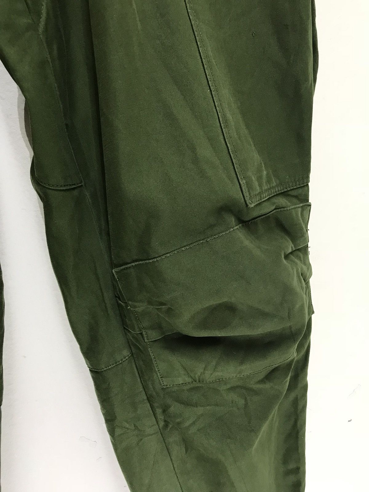 Vintage 🛩European Military Cargo Pant Vintage Bondage Zipper Size US 29 - 10 Thumbnail