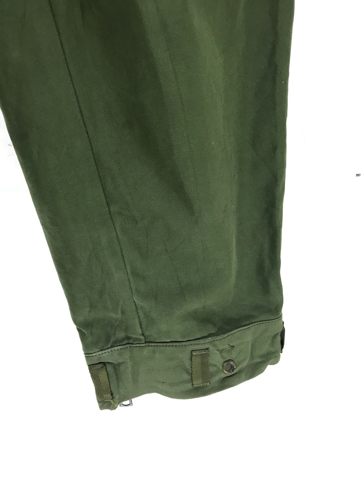 Vintage 🛩European Military Cargo Pant Vintage Bondage Zipper Size US 29 - 9 Thumbnail