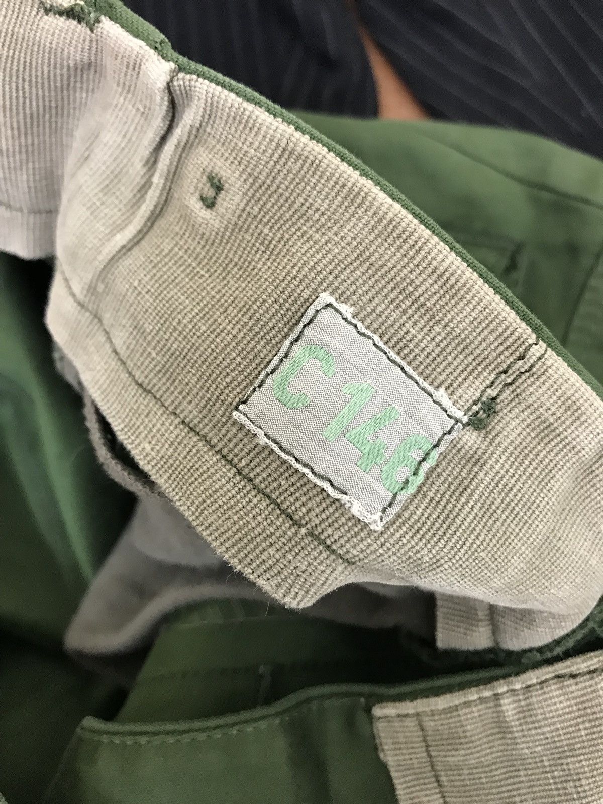Vintage 🛩European Military Cargo Pant Vintage Bondage Zipper Size US 29 - 17 Thumbnail
