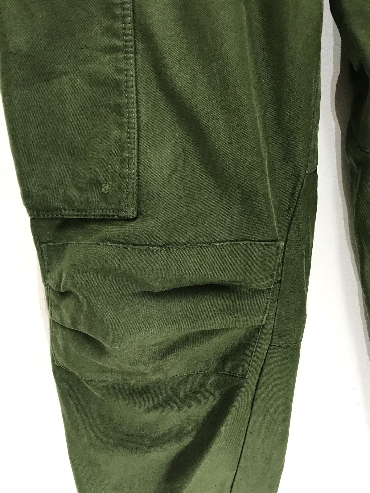 Vintage 🛩European Military Cargo Pant Vintage Bondage Zipper Size US 29 - 11 Thumbnail