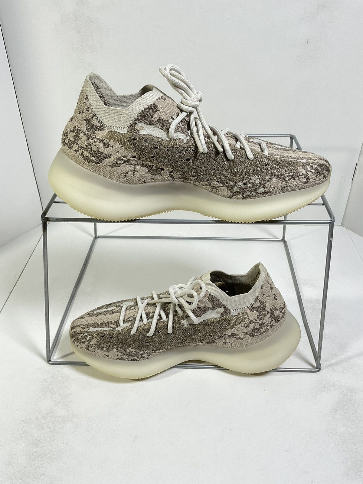 Adidas × Kanye West Adidas 2021 Yeezy Boost 380 Pyrite US11 No Box Rare Sale !! Size US 11 / EU 44 - 2 Thumbnail