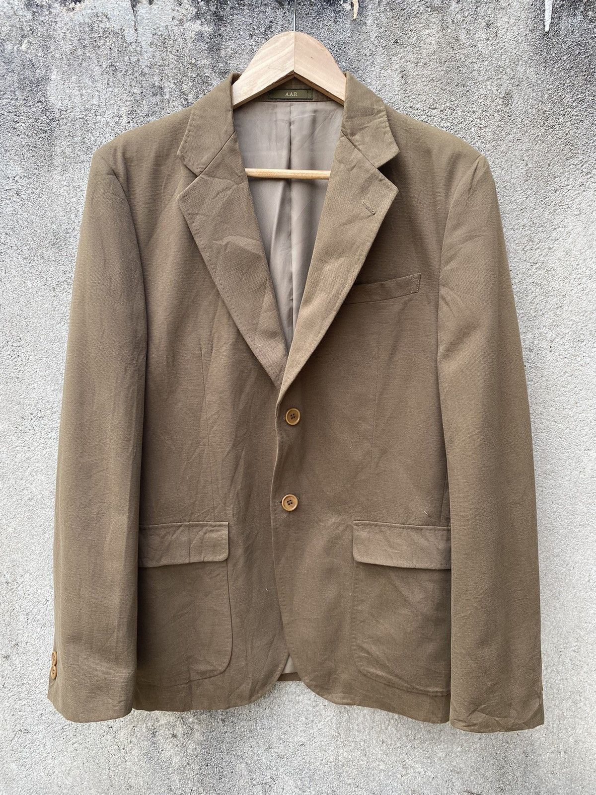 Yohji Yamamoto Vintage A.A.R. Yohji Design Studio Jacket Size US L / EU 52-54 / 3 - 1 Thumbnail