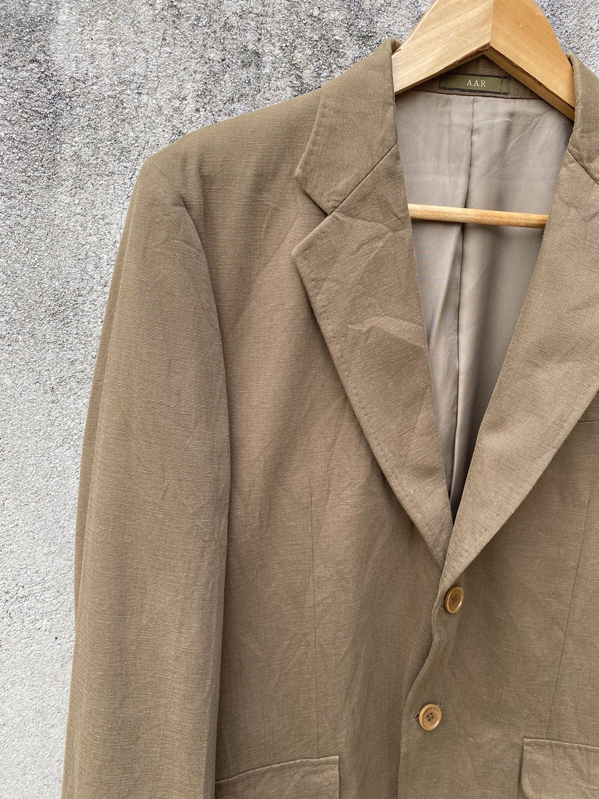 Yohji Yamamoto Vintage A.A.R. Yohji Design Studio Jacket Size US L / EU 52-54 / 3 - 6 Thumbnail