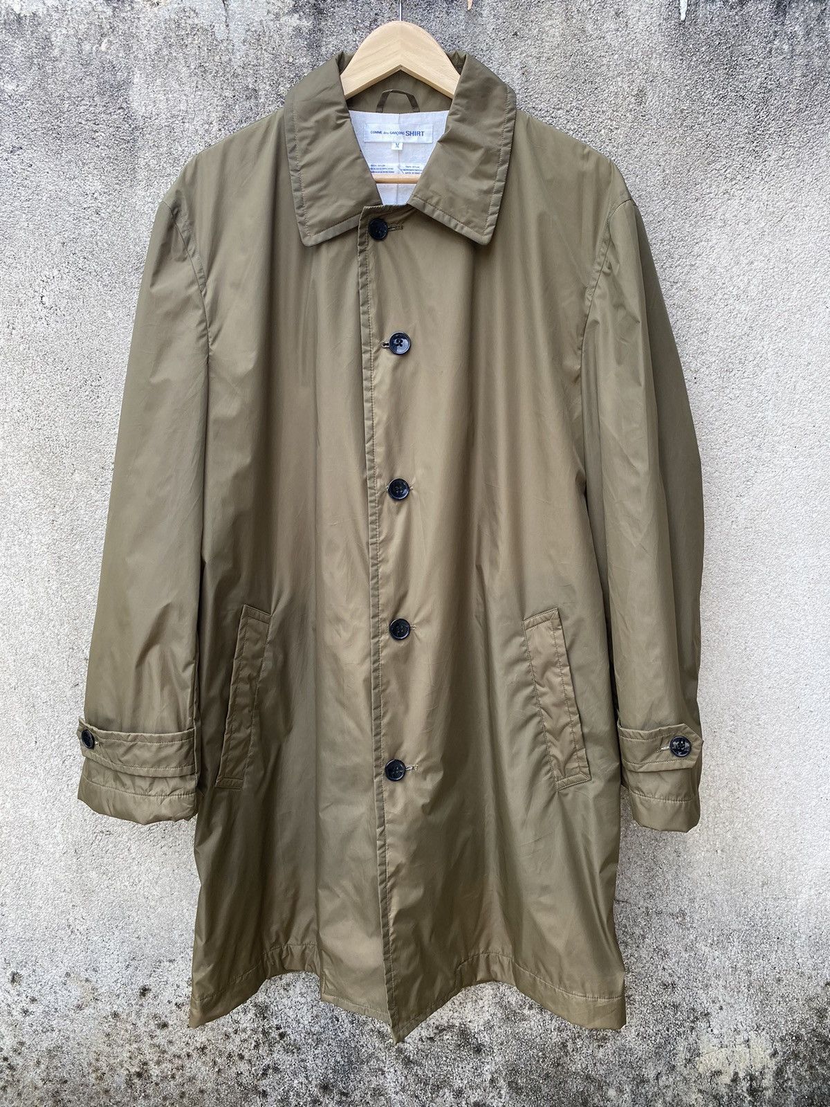 Comme des Garcons × Comme des Garcons Homme Plus × Comme des Garcons SHIRT COMME des GARÇONS NYLON LONG JACKET Size US M / EU 48-50 / 2 - 1 Thumbnail