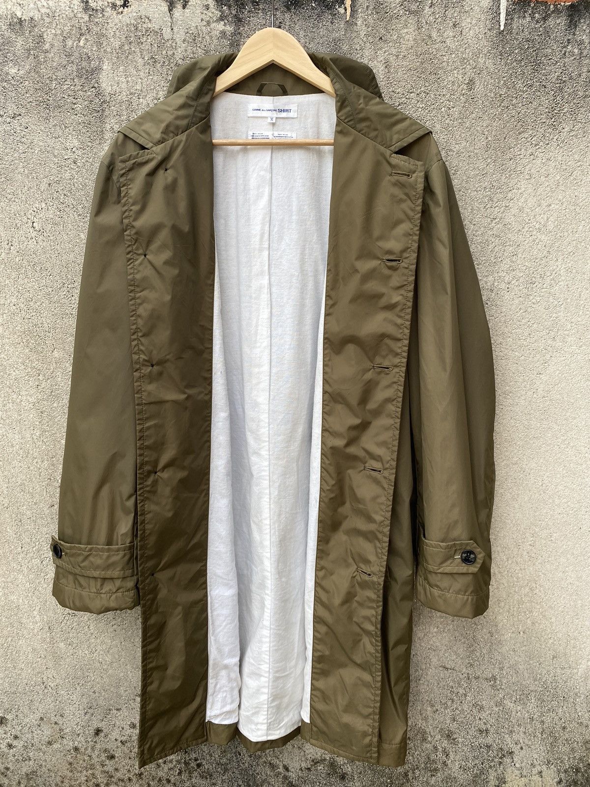 Comme des Garcons × Comme des Garcons Homme Plus × Comme des Garcons SHIRT COMME des GARÇONS NYLON LONG JACKET Size US M / EU 48-50 / 2 - 3 Thumbnail