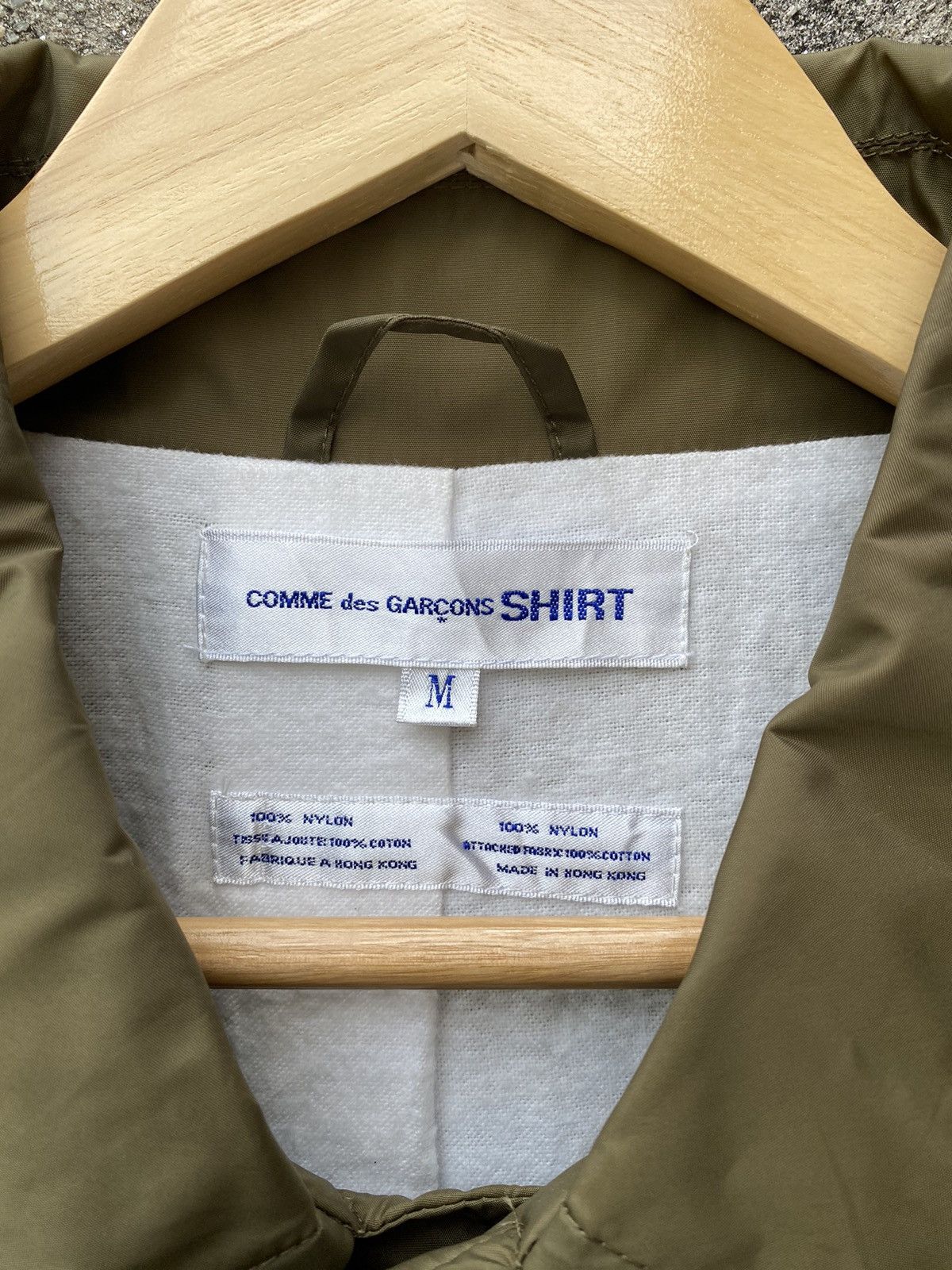 Comme des Garcons × Comme des Garcons Homme Plus × Comme des Garcons SHIRT COMME des GARÇONS NYLON LONG JACKET Size US M / EU 48-50 / 2 - 8 Thumbnail
