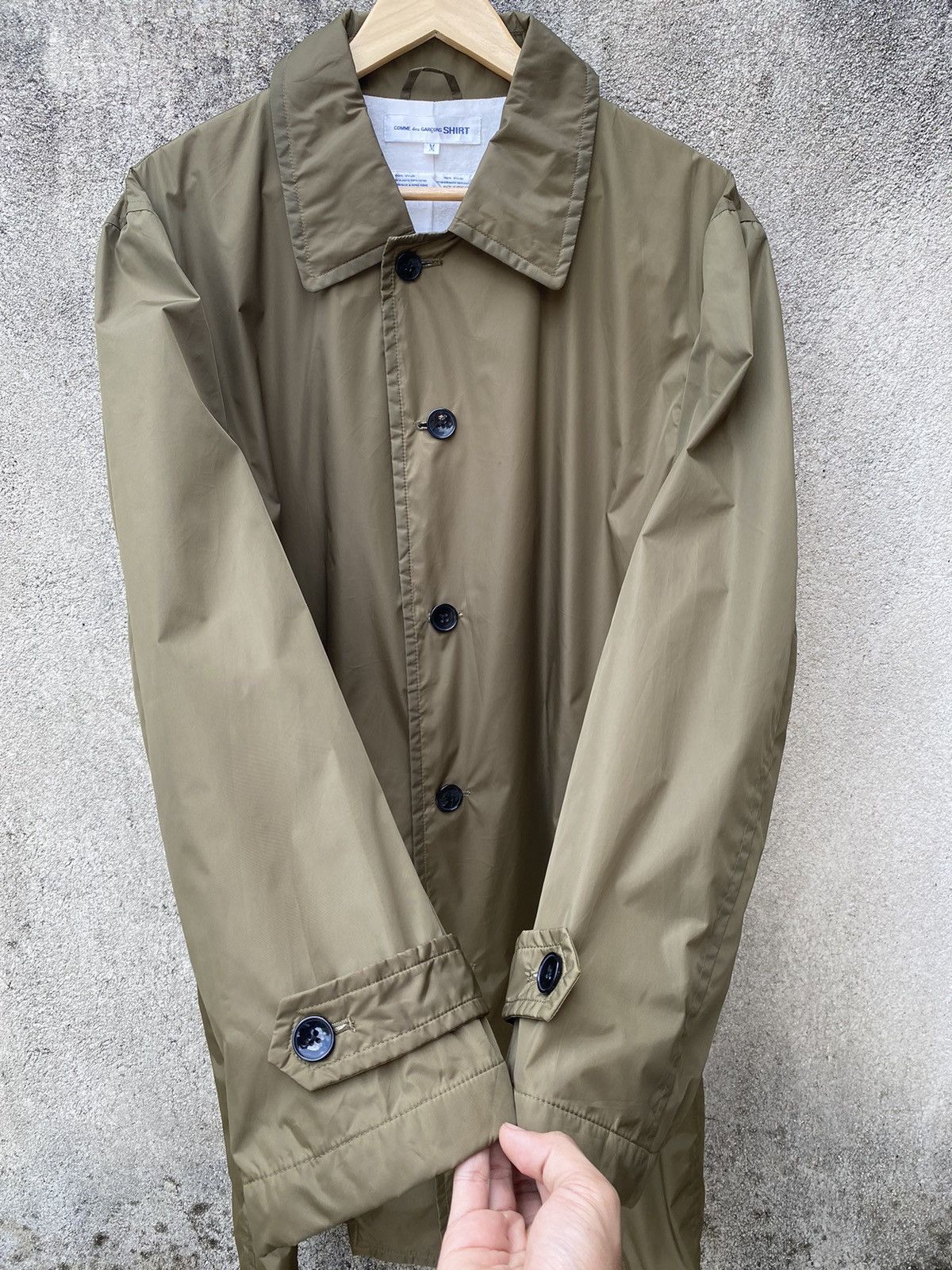 Comme des Garcons × Comme des Garcons Homme Plus × Comme des Garcons SHIRT COMME des GARÇONS NYLON LONG JACKET Size US M / EU 48-50 / 2 - 4 Thumbnail