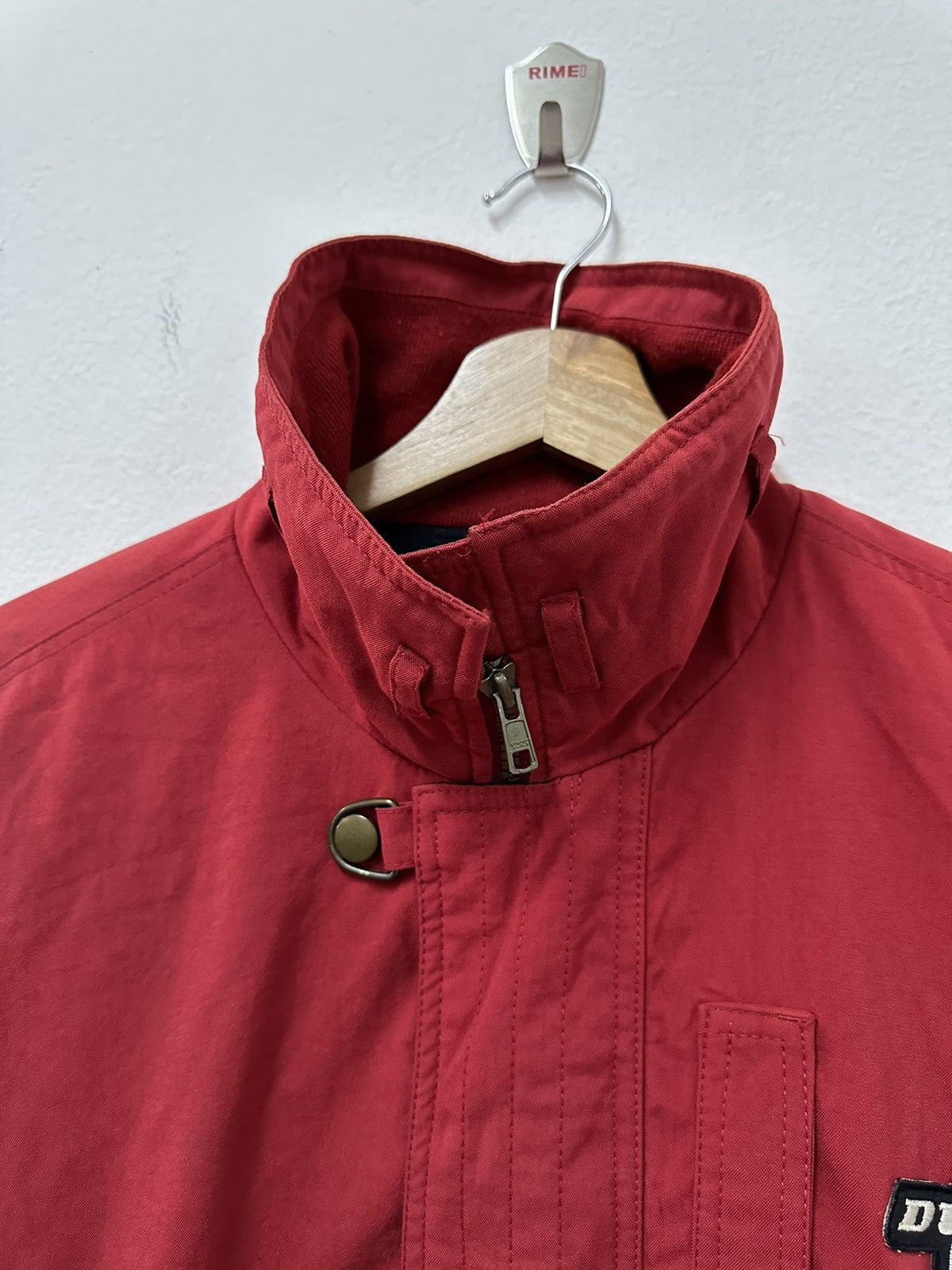 Dunlop × Japanese Brand × Vintage Vintage Dunlop Moto Equipe Racing Lined Bomber Jacket Size US M / EU 48-50 / 2 - 3 Thumbnail
