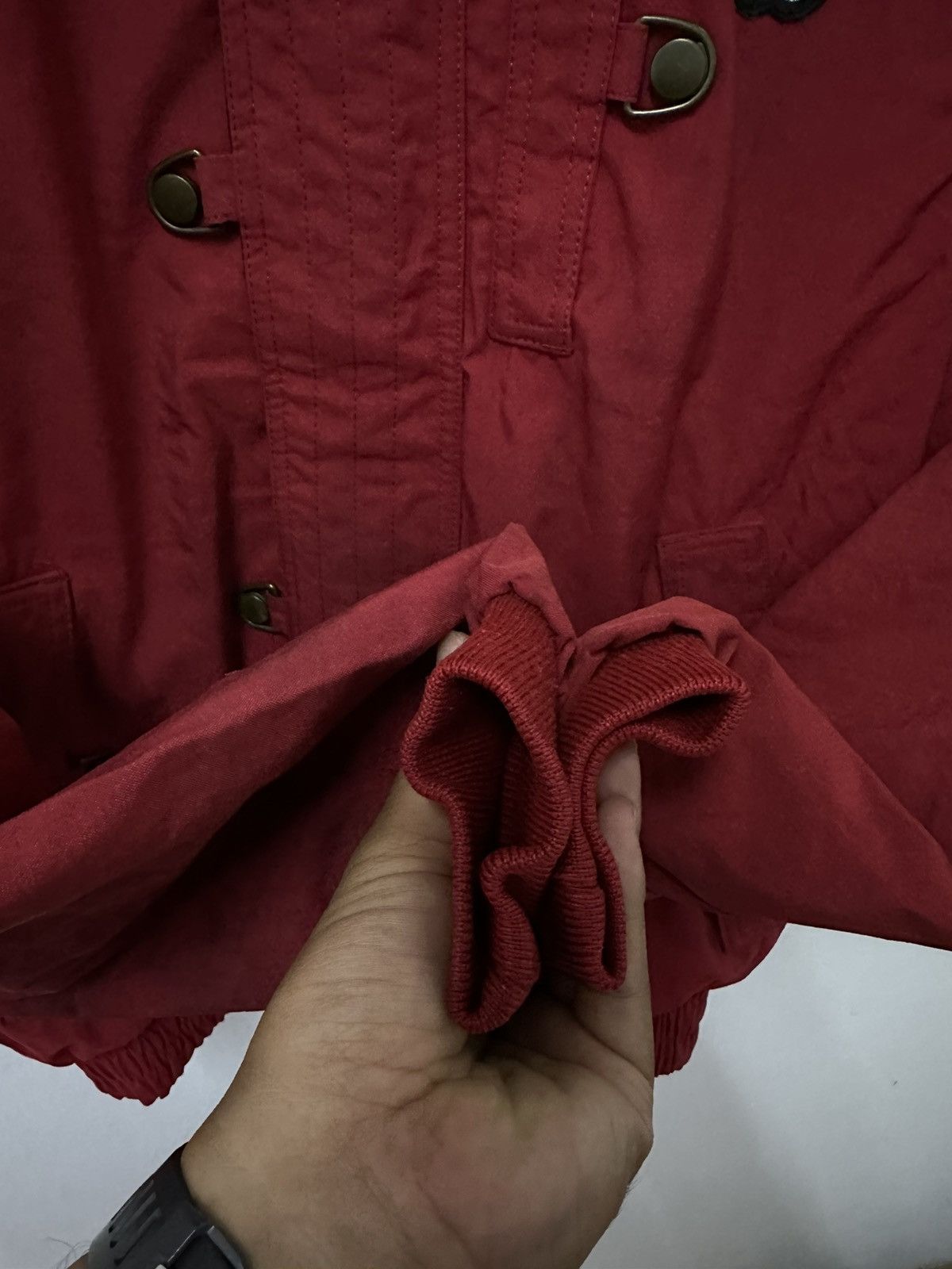Dunlop × Japanese Brand × Vintage Vintage Dunlop Moto Equipe Racing Lined Bomber Jacket Size US M / EU 48-50 / 2 - 7 Thumbnail