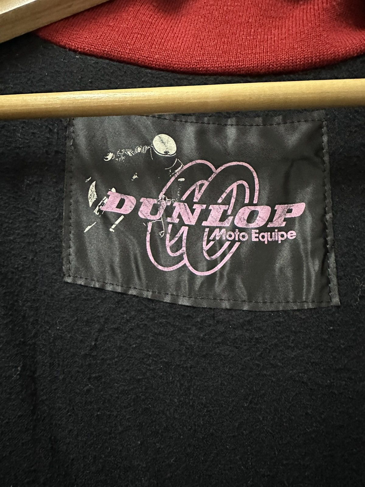Dunlop × Japanese Brand × Vintage Vintage Dunlop Moto Equipe Racing Lined Bomber Jacket Size US M / EU 48-50 / 2 - 12 Thumbnail