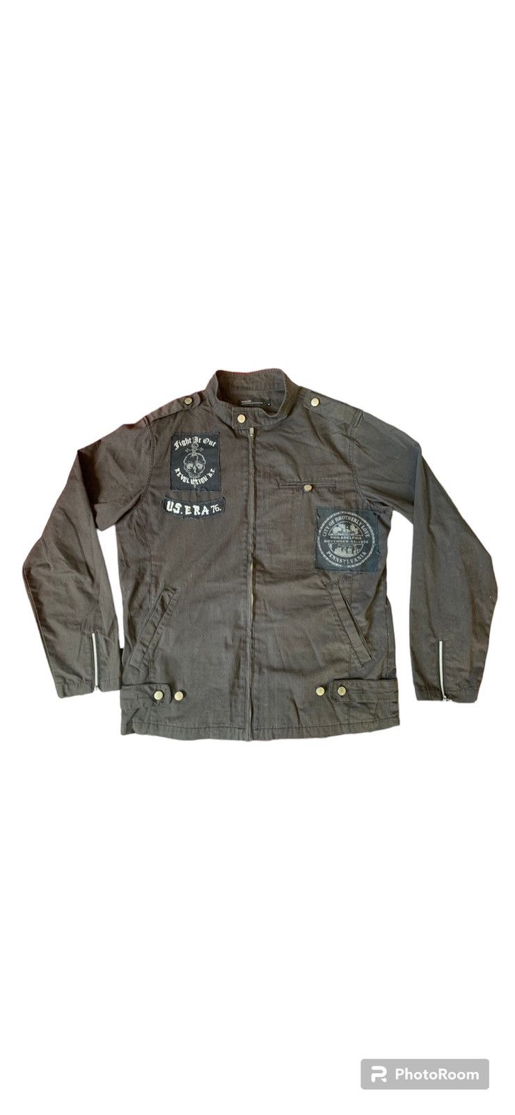 JAPANESE BRAND PUNK STYLE LIGHT JACKET RARE