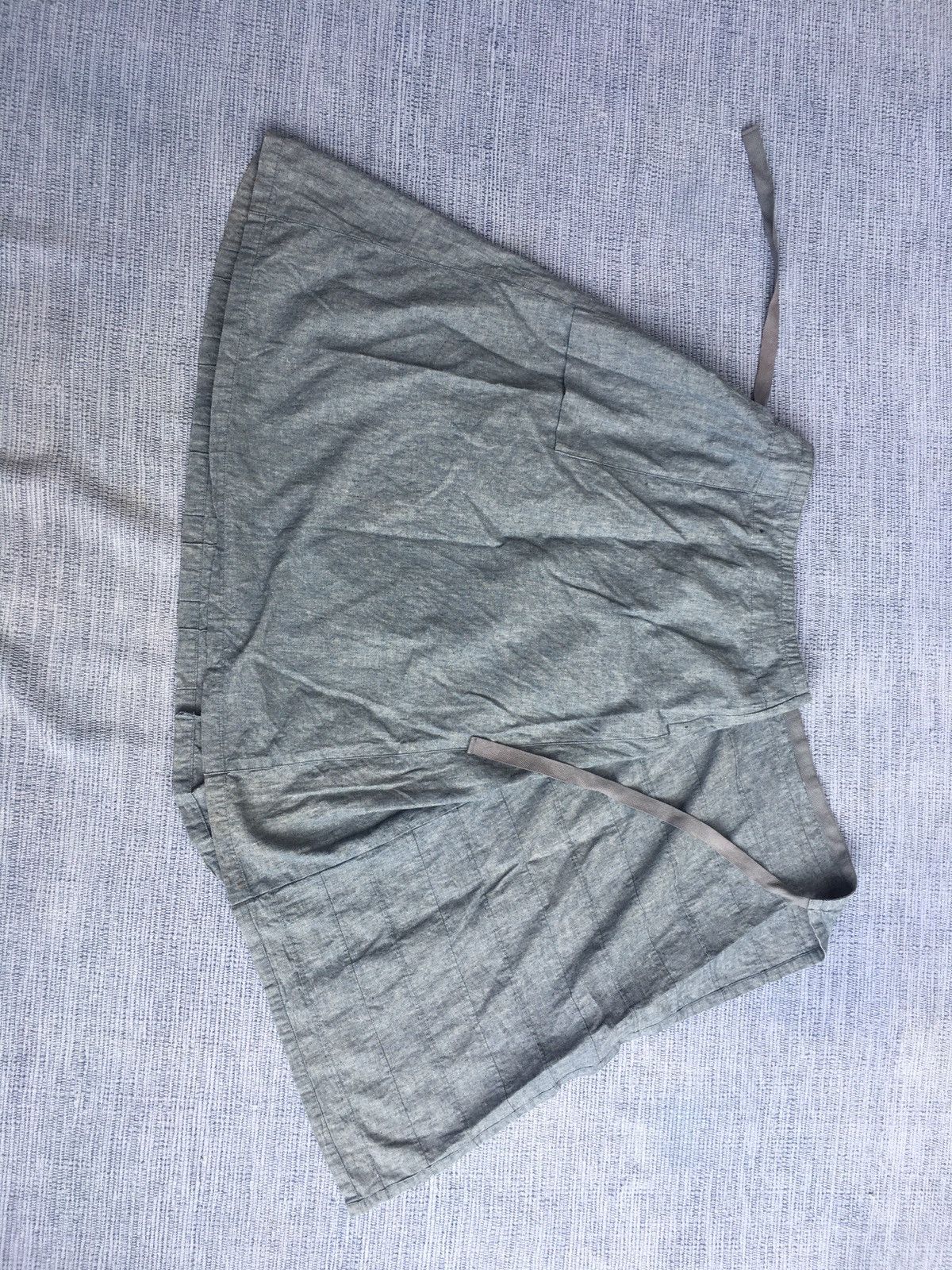 Issey Miyake plantation blue skirt Size 30" / US 8 / IT 44 - 2 Thumbnail