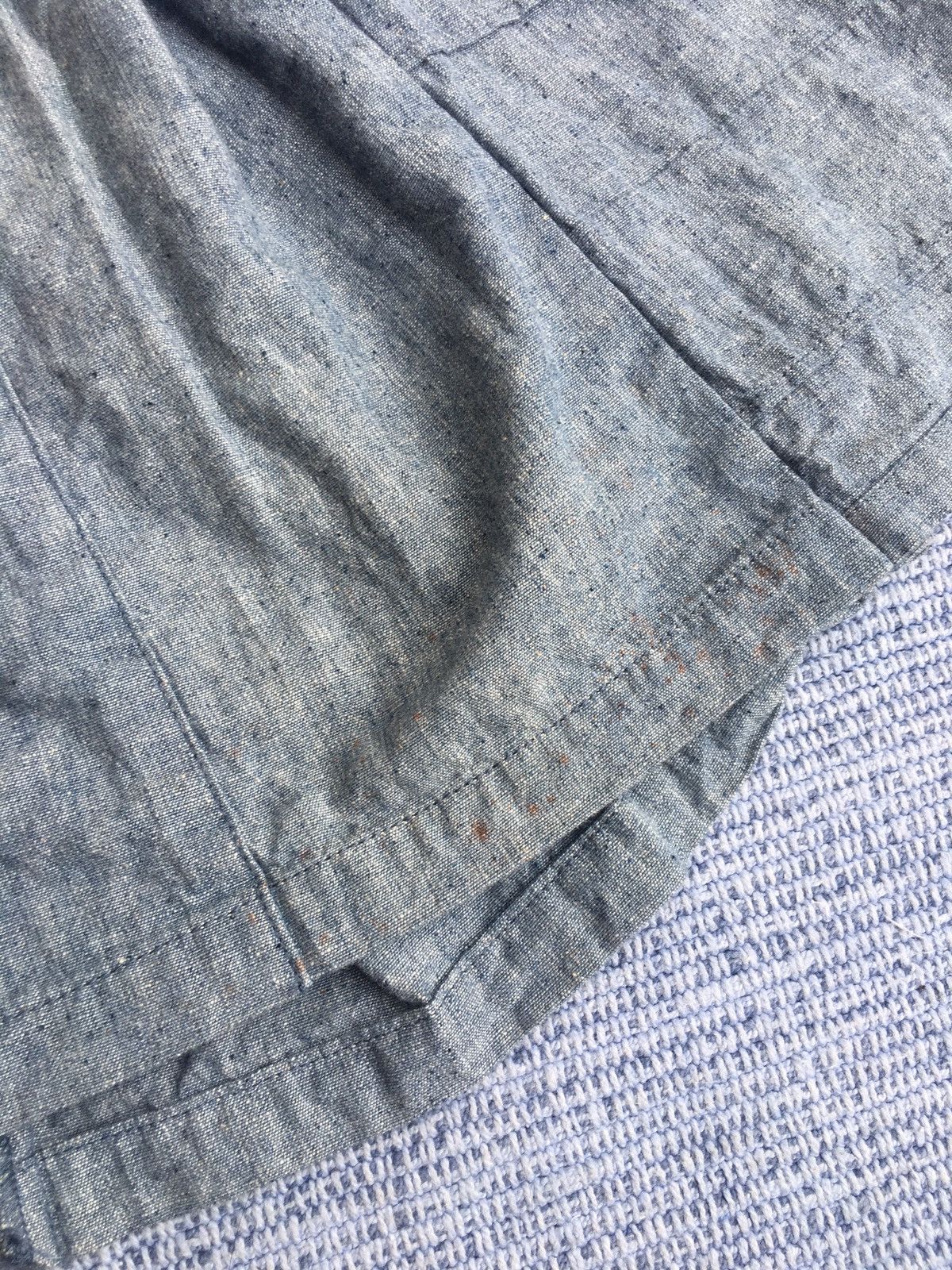 Issey Miyake plantation blue skirt Size 30" / US 8 / IT 44 - 3 Thumbnail