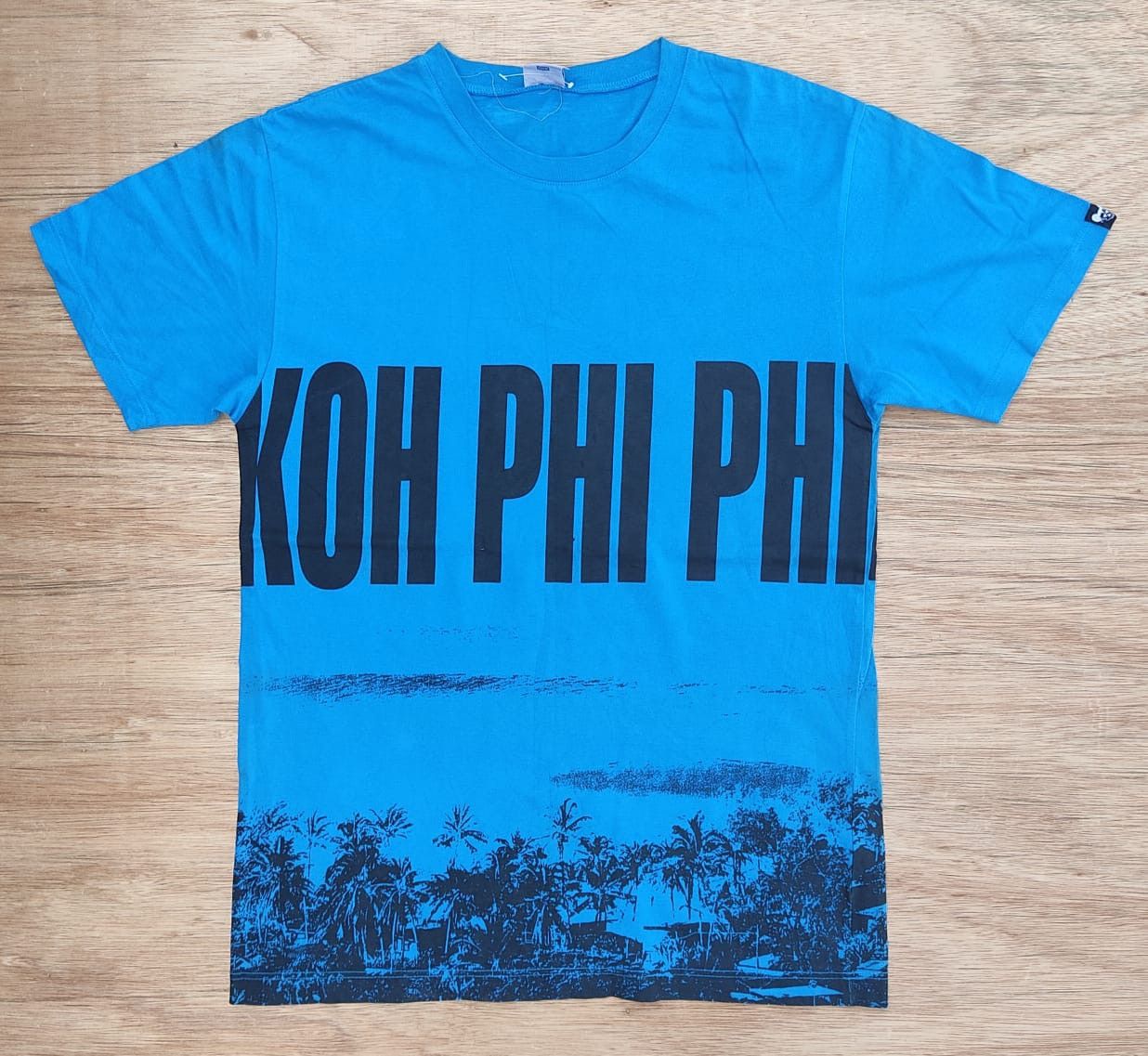 image of Ppfm C12 Koh Phi Phi Island Promo Tee C12 in Blue, Men's (Size Medium)