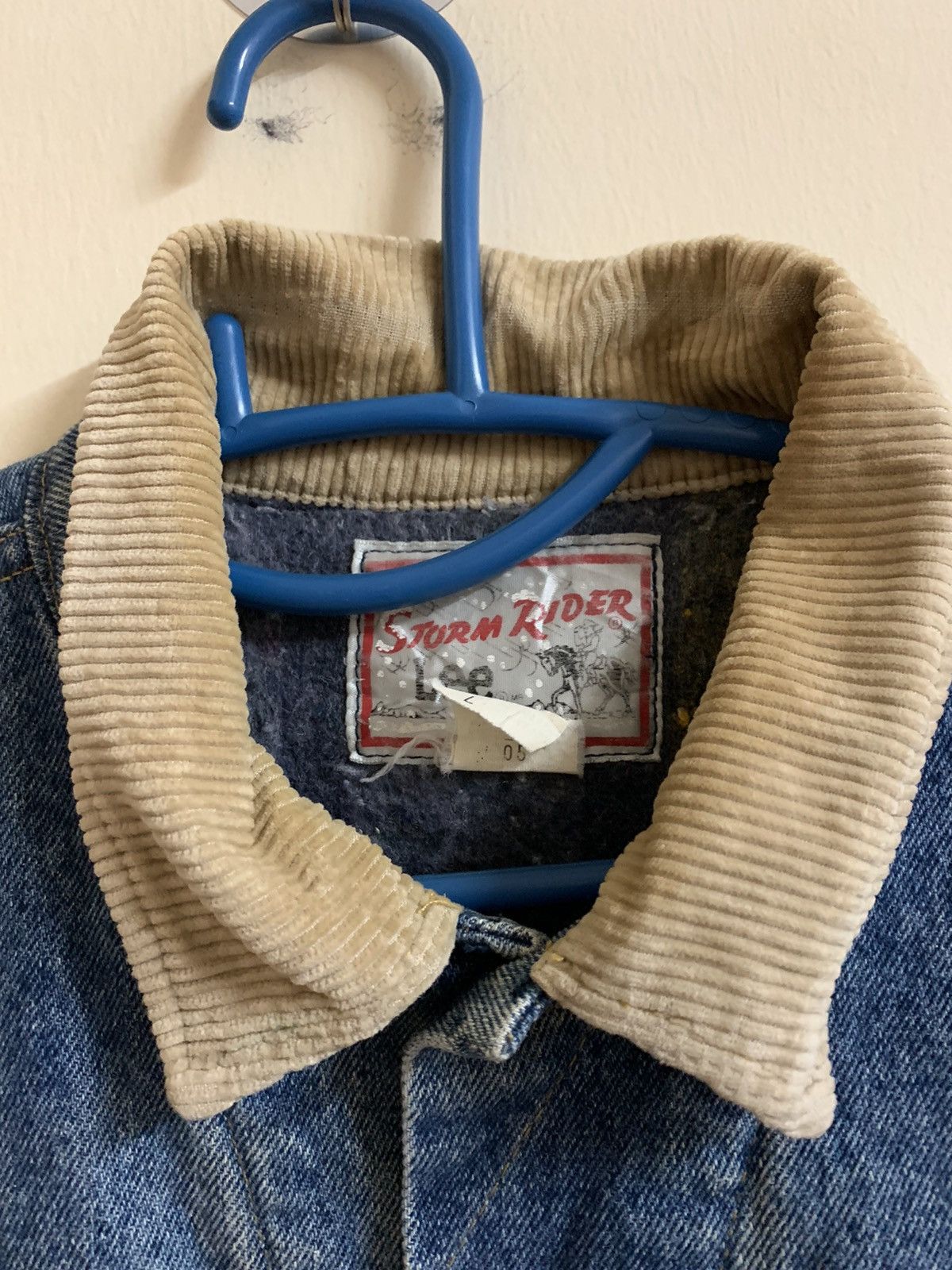 Lee Vintage 90’s Lee Storm Riders Sherpa Denim Jacket Size US L / EU 52-54 / 3 - 12 Thumbnail