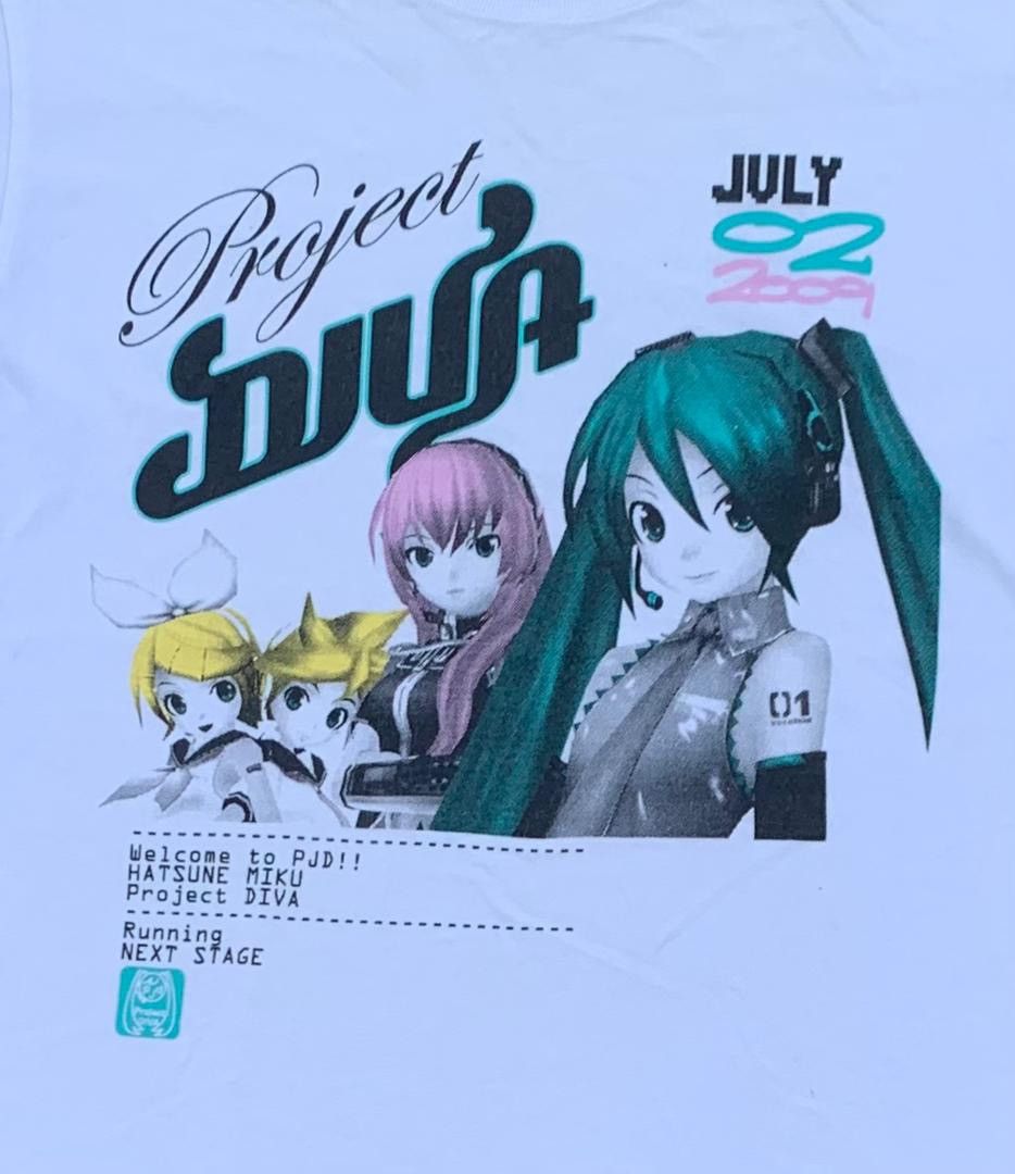 Anime × Japanese Brand × Vintage vintage tee japan anime cospa series Project Diva B6 Size US M / EU 48-50 / 2 - 2 Thumbnail