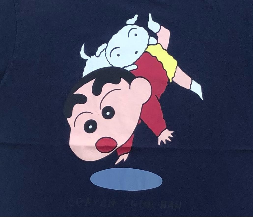 Japanese Brand × Vintage Vintage Tee Japanese Anime Crayon Shin Chan A10 Size US M / EU 48-50 / 2 - 2 Thumbnail