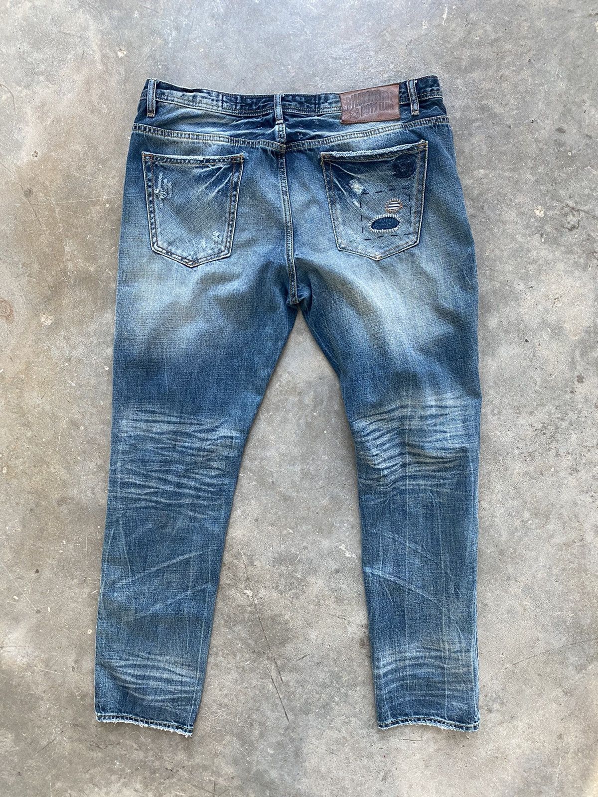 Billionaire Boys Club Billionaire Boys Club Patched Denim Jeans Sz. 38 ❄️🥣 bbc Size US 38 / EU 54 - 5 Thumbnail