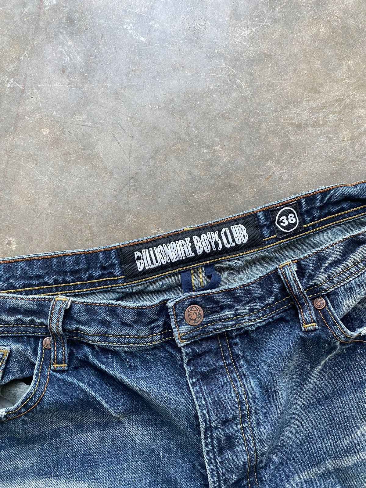 Billionaire Boys Club Billionaire Boys Club Patched Denim Jeans Sz. 38 ❄️🥣 bbc Size US 38 / EU 54 - 3 Thumbnail