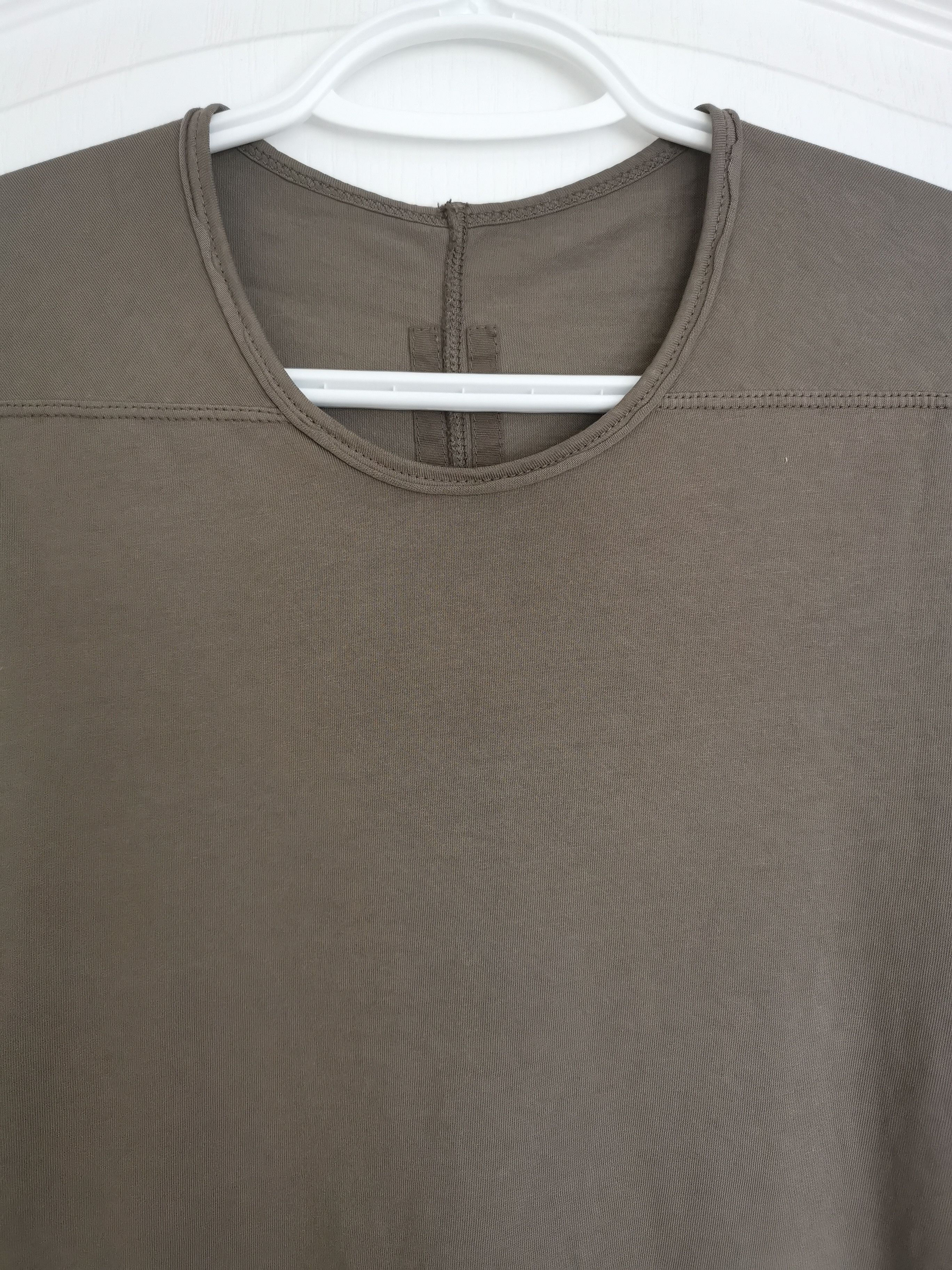 Rick Owens Drkshdw Rick Owens Drkshdw Dust level tee Small Size US S / EU 44-46 / 1 - 5 Thumbnail