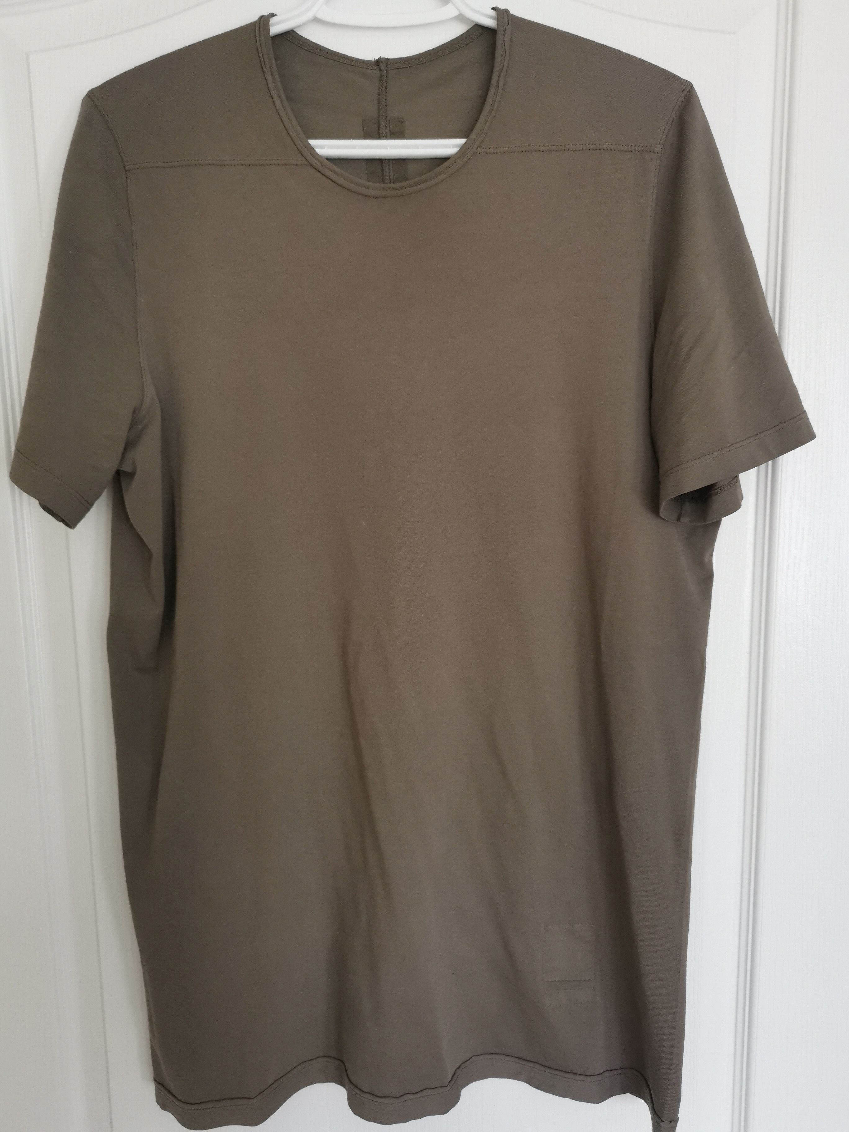 Rick Owens Drkshdw Rick Owens Drkshdw Dust level tee Small Size US S / EU 44-46 / 1 - 6 Thumbnail