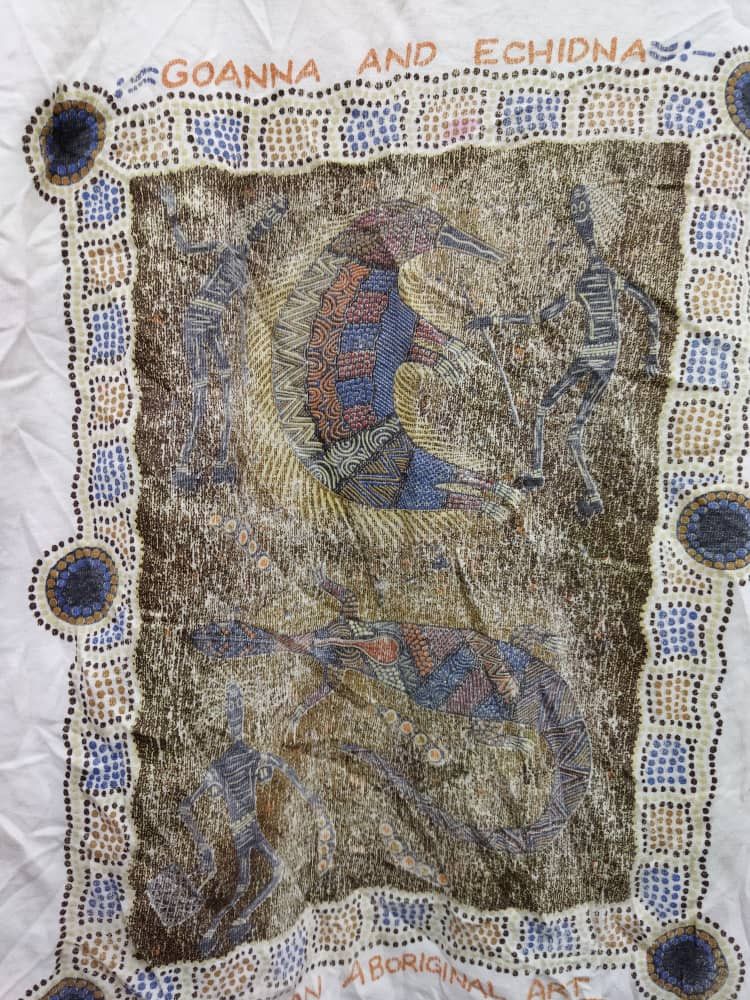 Other × Vintage Rare Vintage Australian Aboriginal Art Tshirt Size US L / EU 52-54 / 3 - 3 Thumbnail