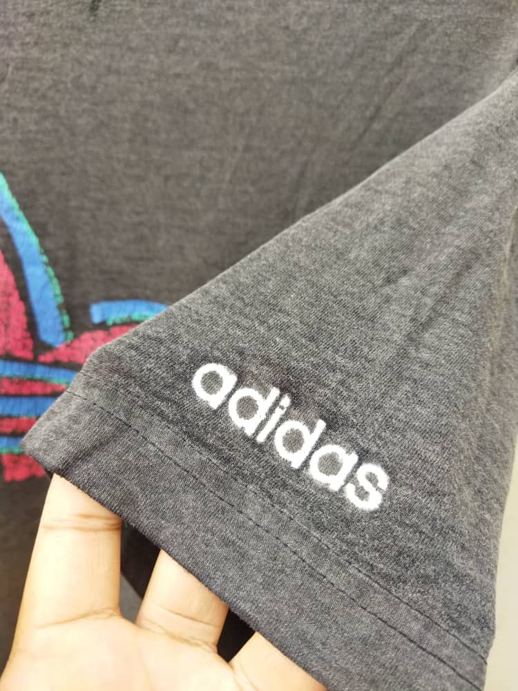 Adidas × Vintage 🔥BEST OFFER🔥 RARE DISTRESSED VINTAGE ADIDAS TREFOIL Size US XL / EU 56 / 4 - 5 Thumbnail