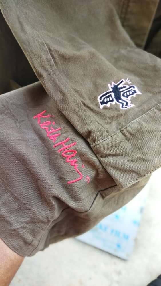 Designer × Keith Haring 🔥SHOUT OUT🔥VINTAGE ARTS PARKA KEITH HARING Size US M / EU 48-50 / 2 - 7 Thumbnail