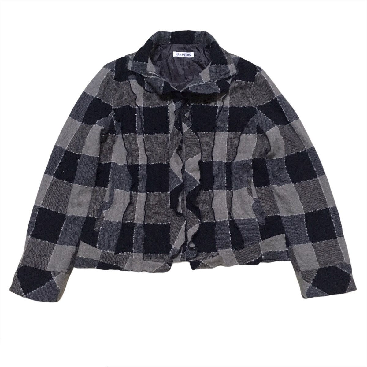 Japanese Brand Japanese Brand Kansai Bis Patchwork Jacket Size US S / EU 44-46 / 1 - 1 Thumbnail