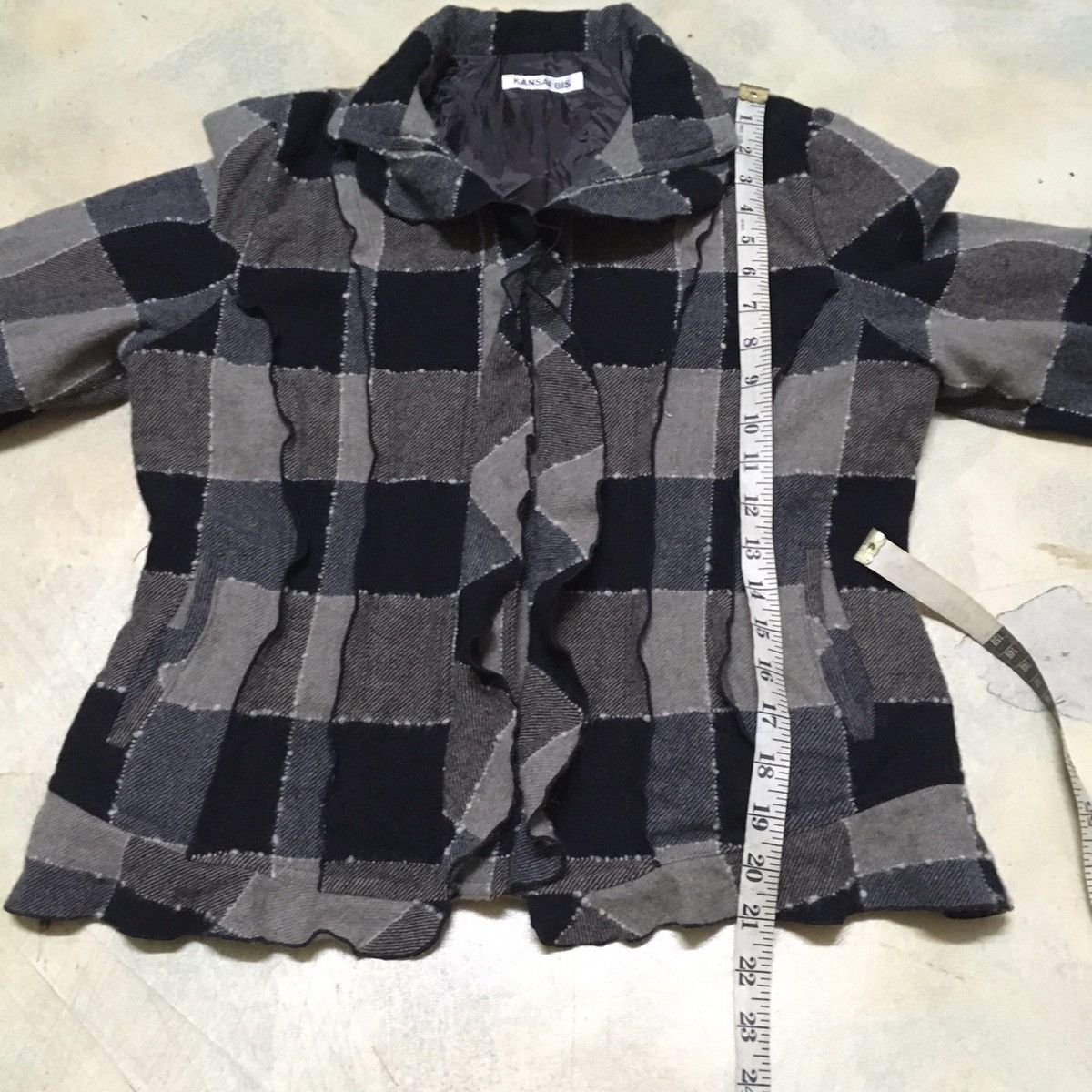 Japanese Brand Japanese Brand Kansai Bis Patchwork Jacket Size US S / EU 44-46 / 1 - 9 Thumbnail
