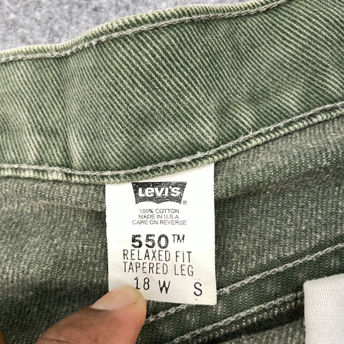 Levi's Vintage Levi's 550 Faded Jeans -wc133 Size US 36 / EU 52 - 6 Thumbnail