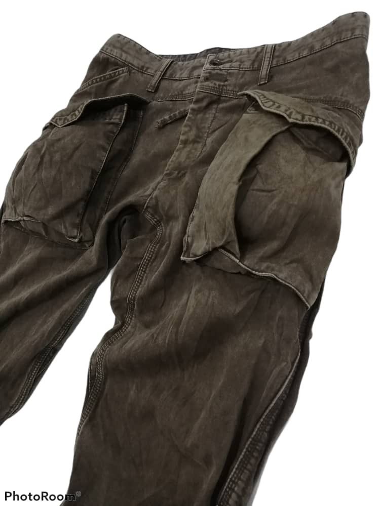 Japanese Brand Hoo Koo 3D Pocket Pants Bondage Multipocket Cargo Pants Size US 33 - 2 Thumbnail
