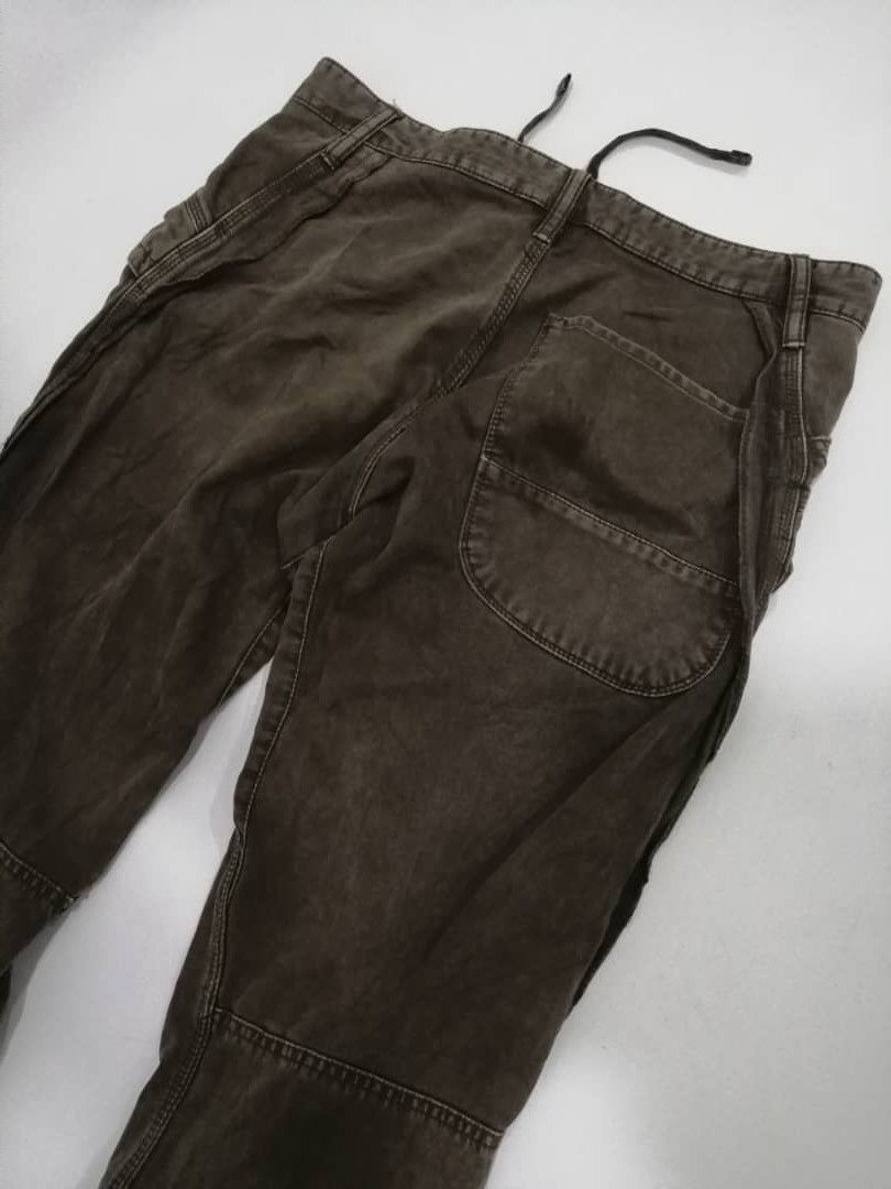 Japanese Brand Hoo Koo 3D Pocket Pants Bondage Multipocket Cargo Pants Size US 33 - 8 Thumbnail