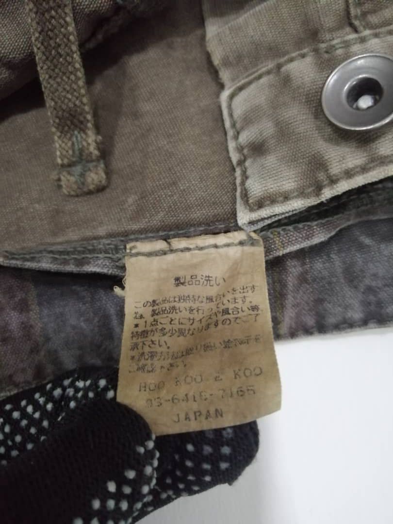 Japanese Brand Hoo Koo 3D Pocket Pants Bondage Multipocket Cargo Pants Size US 33 - 4 Thumbnail