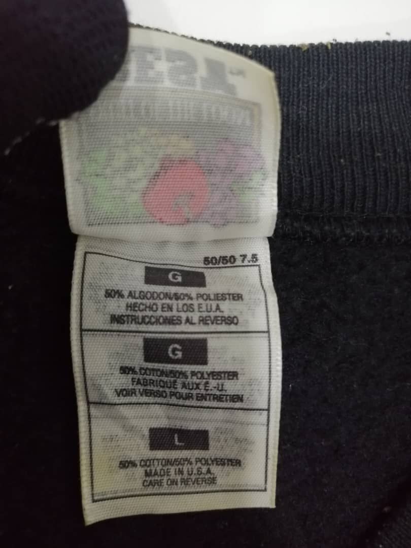 Vintage RARE🔥Vintage ©️1998 NWO New World Order Sweatshirt Big Logo Size US L / EU 52-54 / 3 - 5 Thumbnail