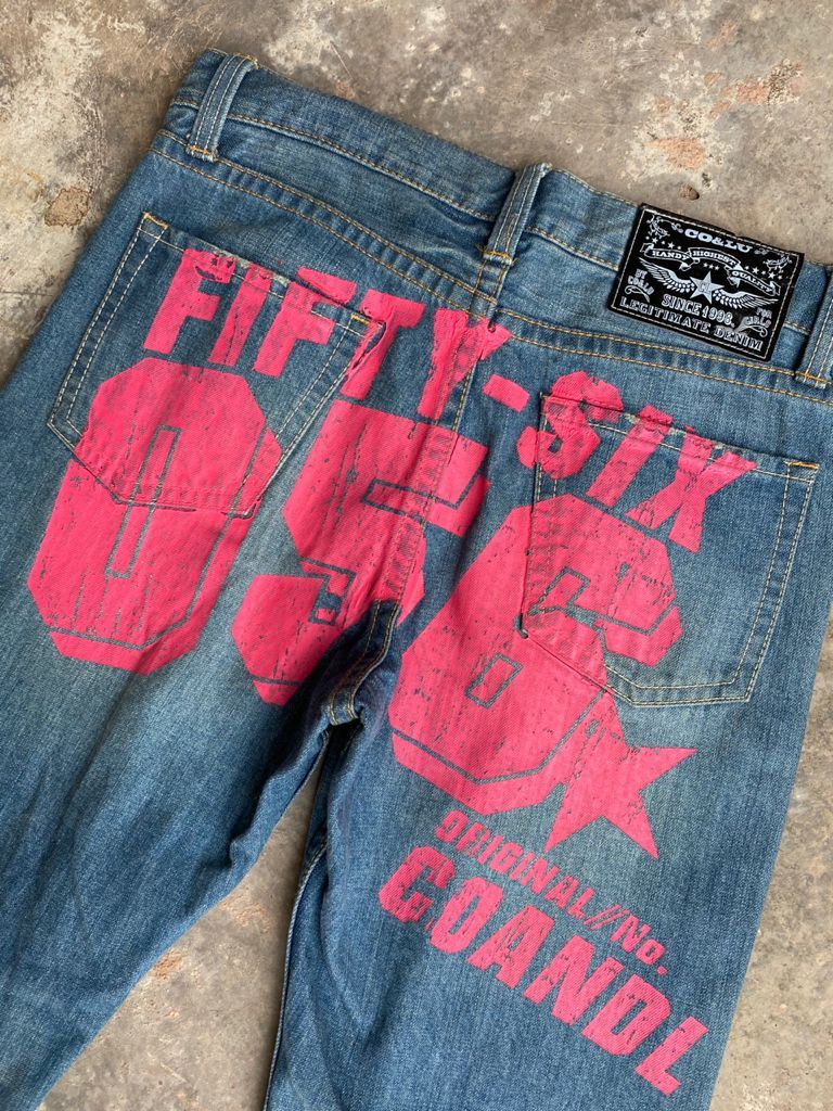 Japanese Brand Vintage Co&Lu Denim Selvedge Japanese Brands Size US 33 - 2 Thumbnail