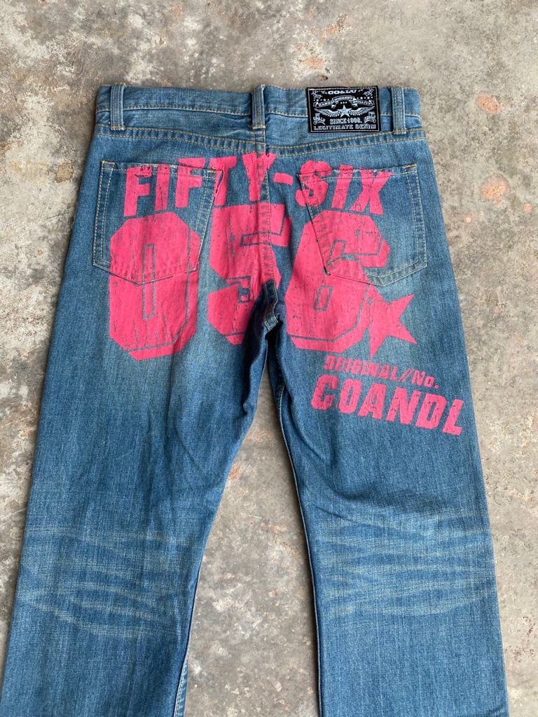 Japanese Brand Vintage Co&Lu Denim Selvedge Japanese Brands Size US 33 - 14 Thumbnail