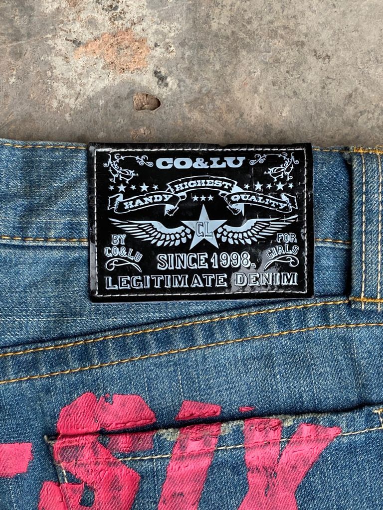 Japanese Brand Vintage Co&Lu Denim Selvedge Japanese Brands Size US 33 - 15 Thumbnail