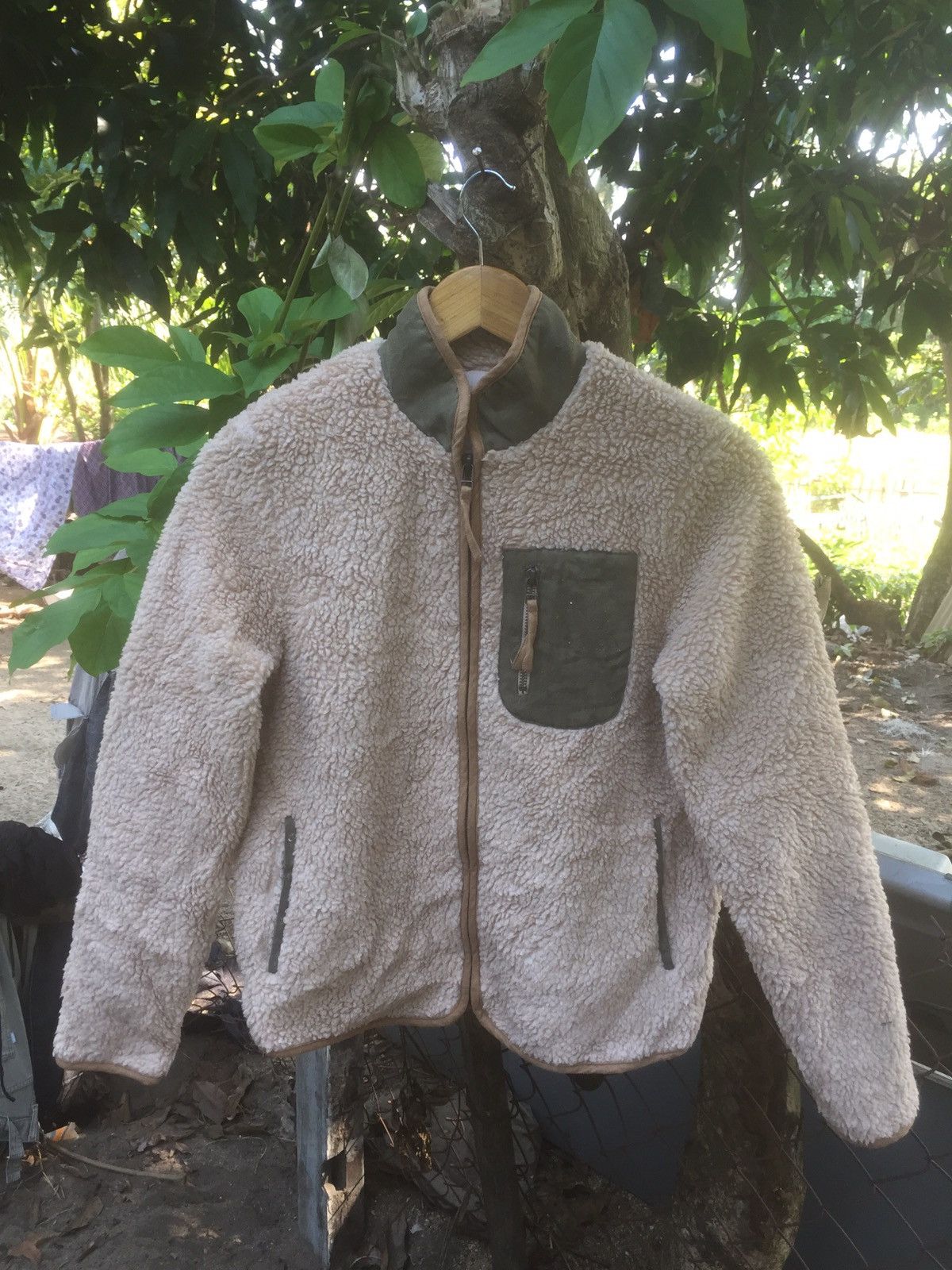 Japanese Brand LIS KHROE japanese fleece jacket Size US S / EU 44-46 / 1 - 1 Thumbnail