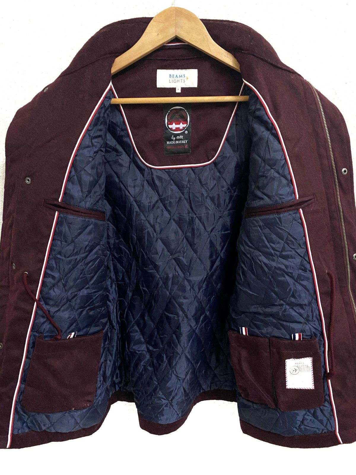 Beams Plus × Japanese Brand × Vintage Vintage BEAMS LIGHT Japanese Brand Wool Jacket Size US M / EU 48-50 / 2 - 6 Thumbnail