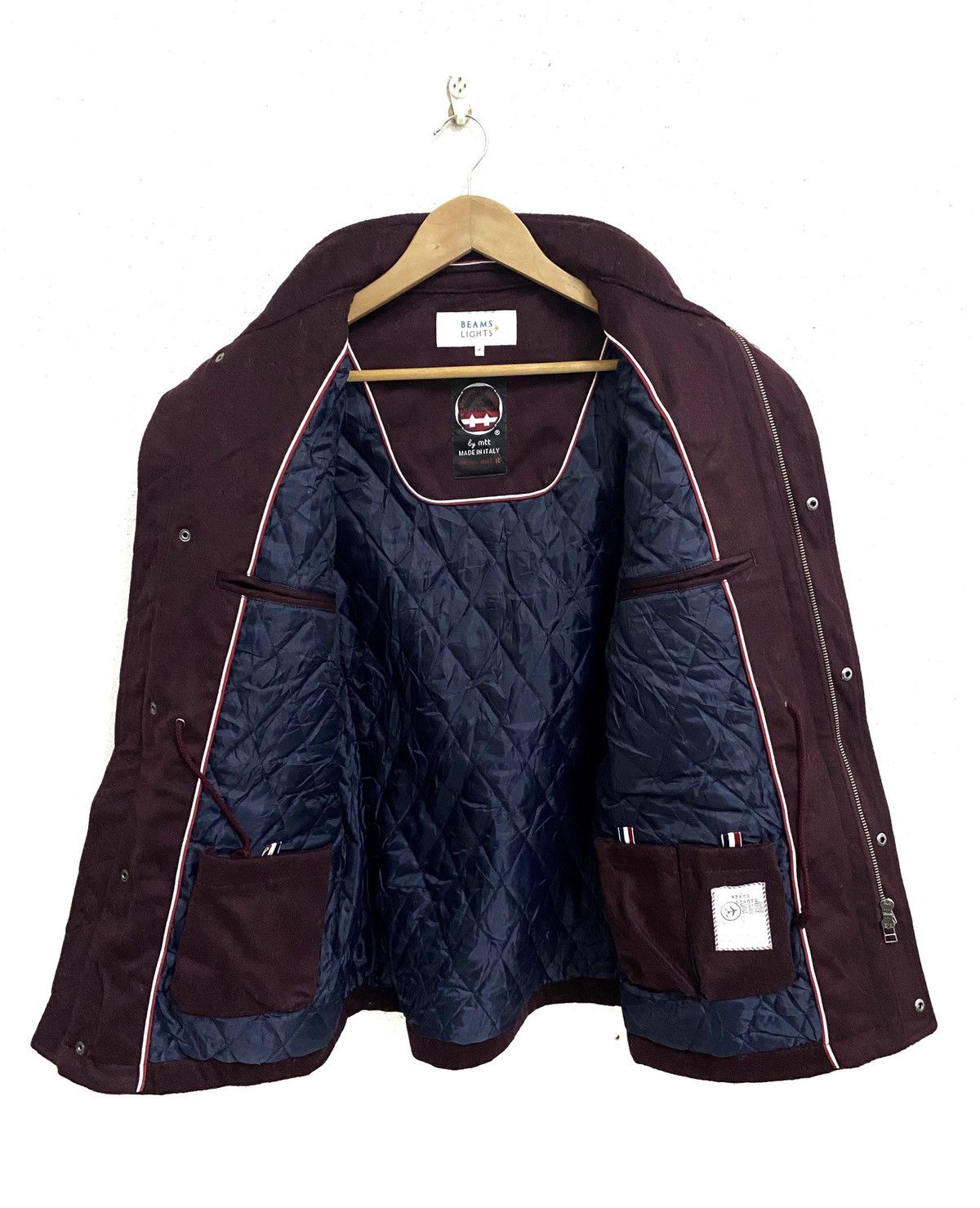 Beams Plus × Japanese Brand × Vintage Vintage BEAMS LIGHT Japanese Brand Wool Jacket Size US M / EU 48-50 / 2 - 3 Thumbnail