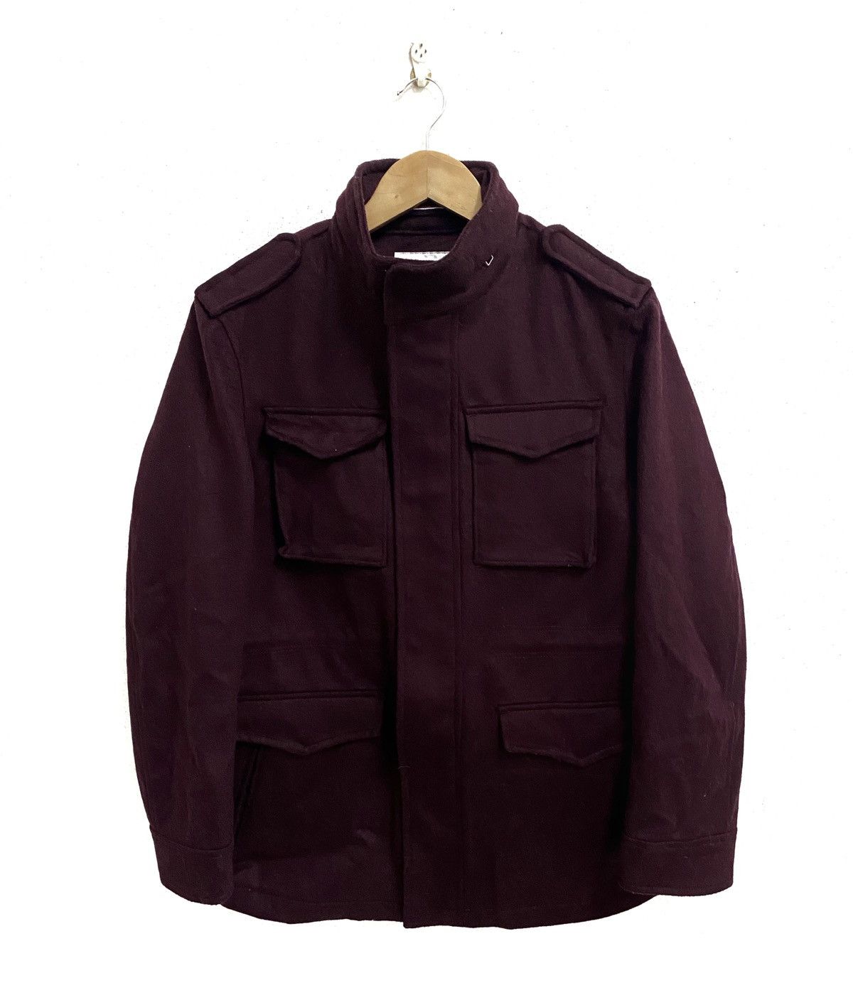 Beams Plus × Japanese Brand × Vintage Vintage BEAMS LIGHT Japanese Brand Wool Jacket Size US M / EU 48-50 / 2 - 1 Thumbnail