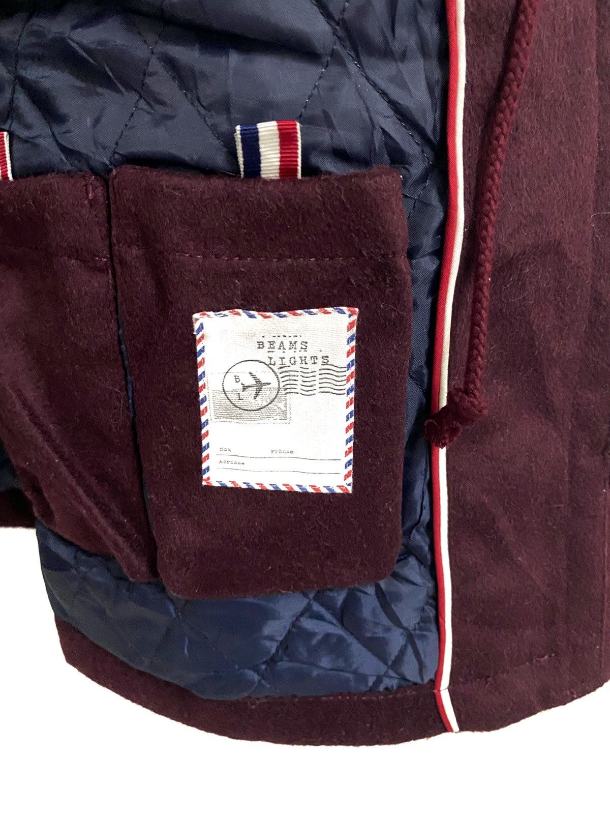 Beams Plus × Japanese Brand × Vintage Vintage BEAMS LIGHT Japanese Brand Wool Jacket Size US M / EU 48-50 / 2 - 8 Thumbnail