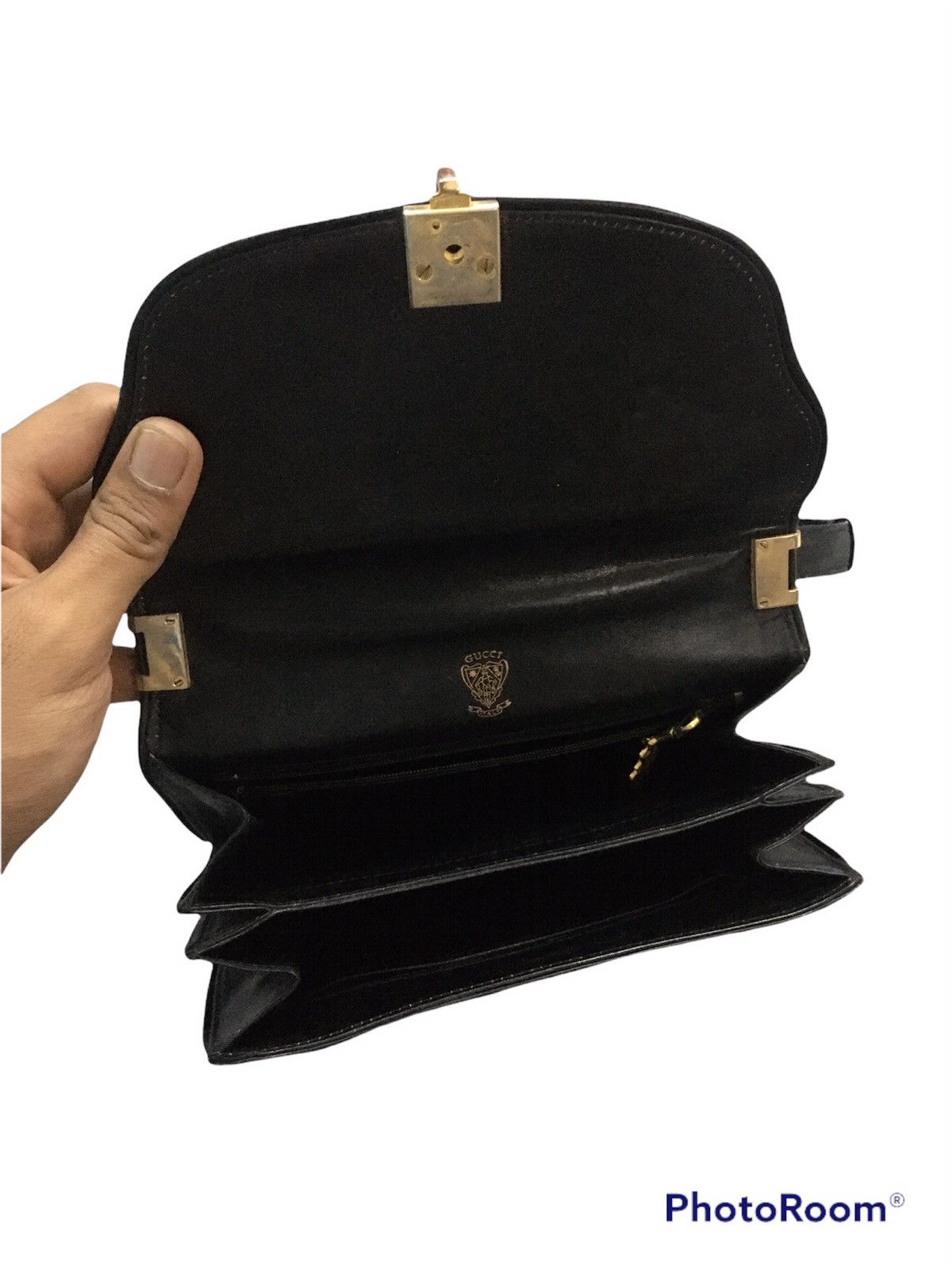 Gucci × Vintage Vintage GUCCI Handbag Size ONE SIZE - 4 Thumbnail