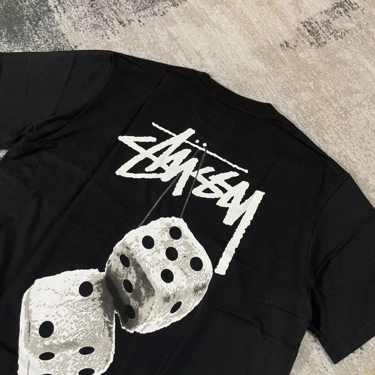 Stussy Stussy Dice Tshirt Black // Large Size US L / EU 52-54 / 3 - 3 Thumbnail