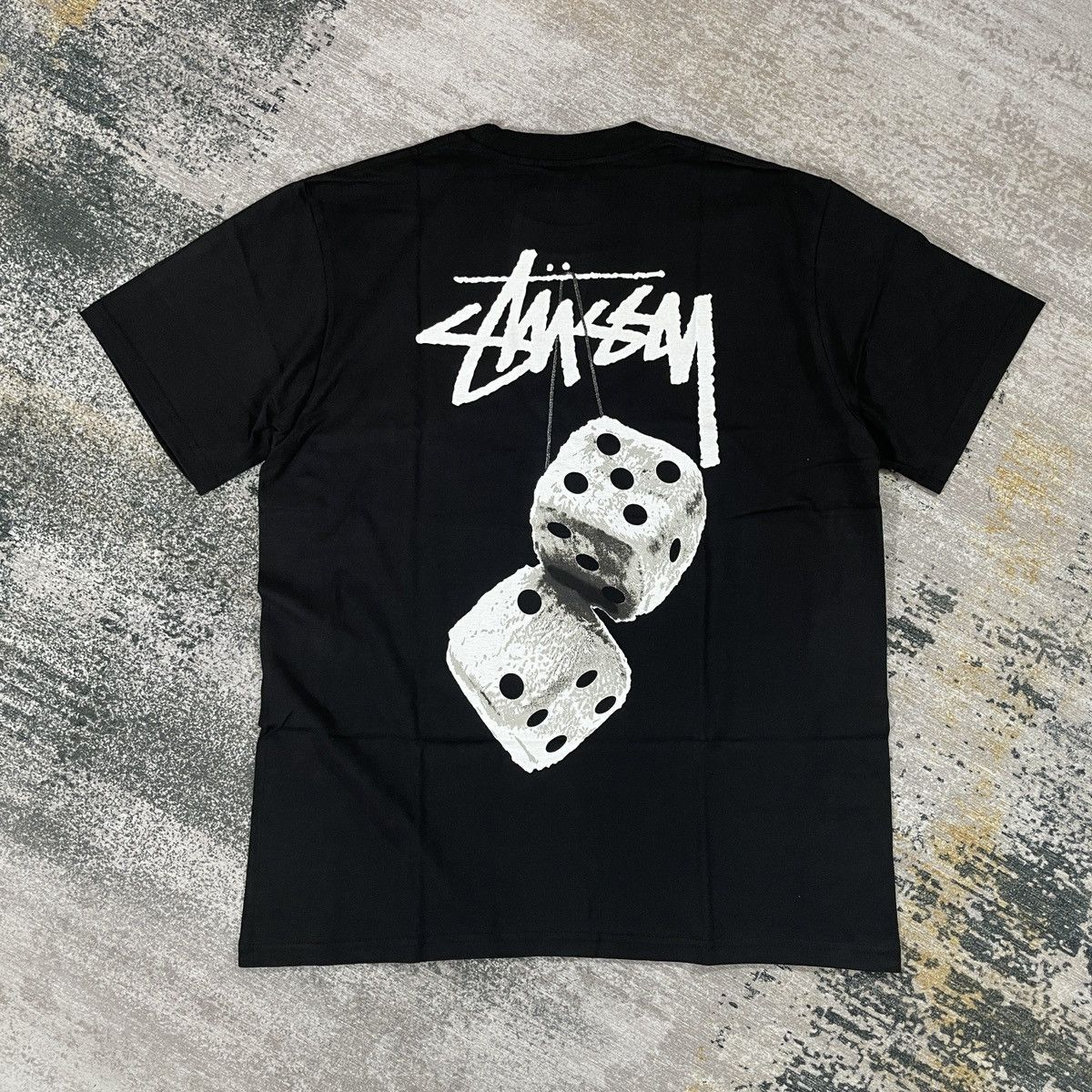 Stussy Stussy Dice Tshirt Black // Large Size US L / EU 52-54 / 3 - 2 Thumbnail