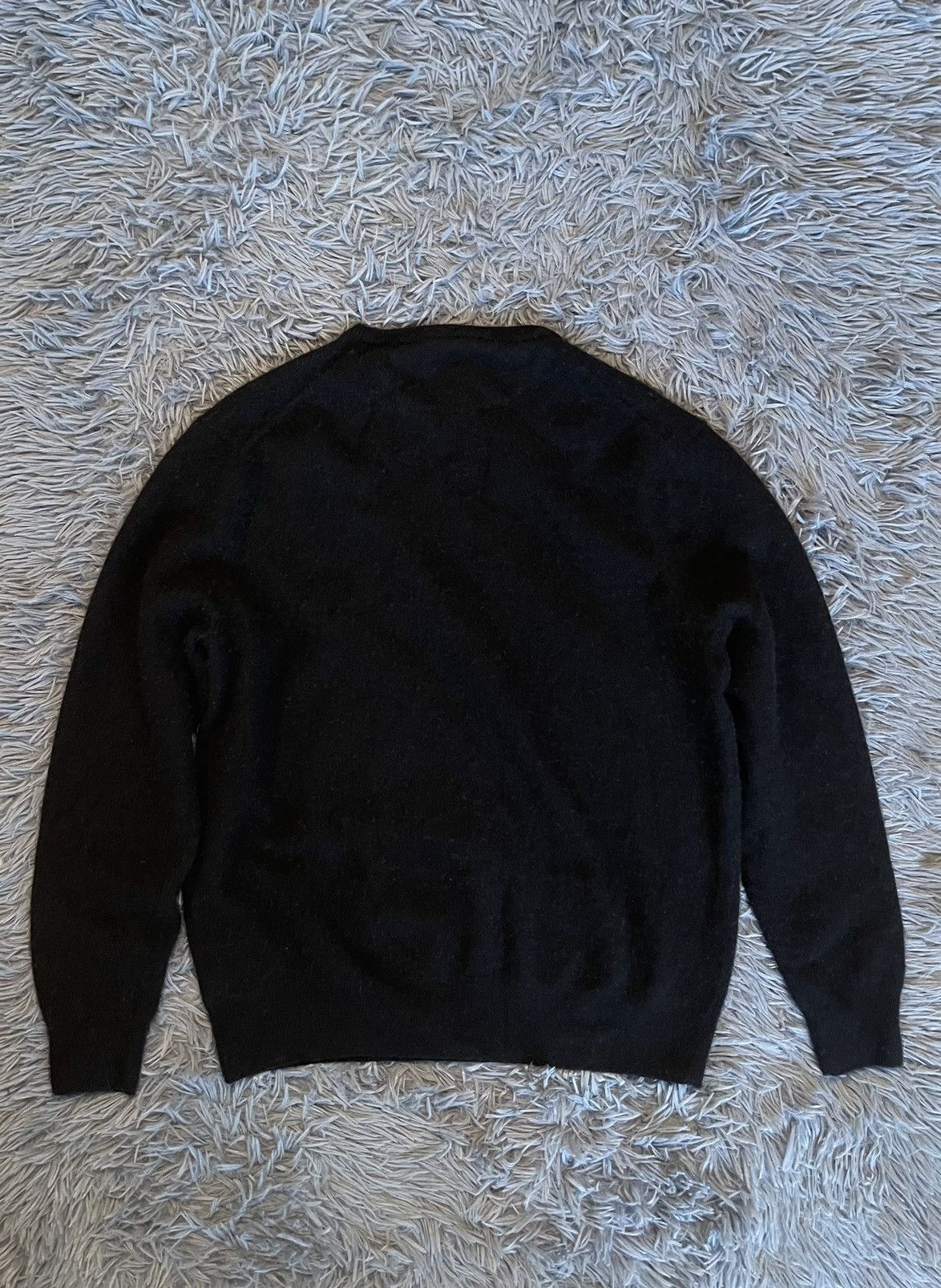 Polo Ralph Lauren Polo Ralph Lauren wool fuzzy mohair style black sweater Size XL / US 12-14 / IT 48-50 - 7 Thumbnail