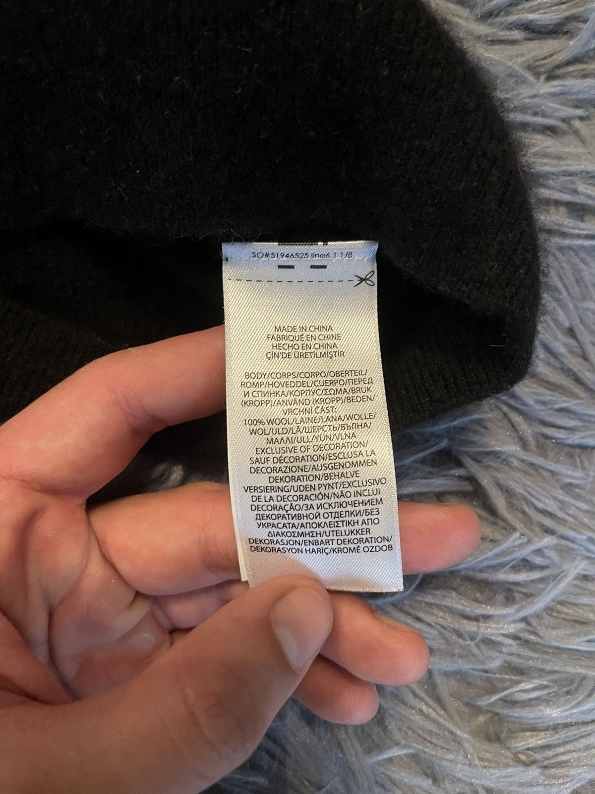 Polo Ralph Lauren Polo Ralph Lauren wool fuzzy mohair style black sweater Size XL / US 12-14 / IT 48-50 - 6 Thumbnail