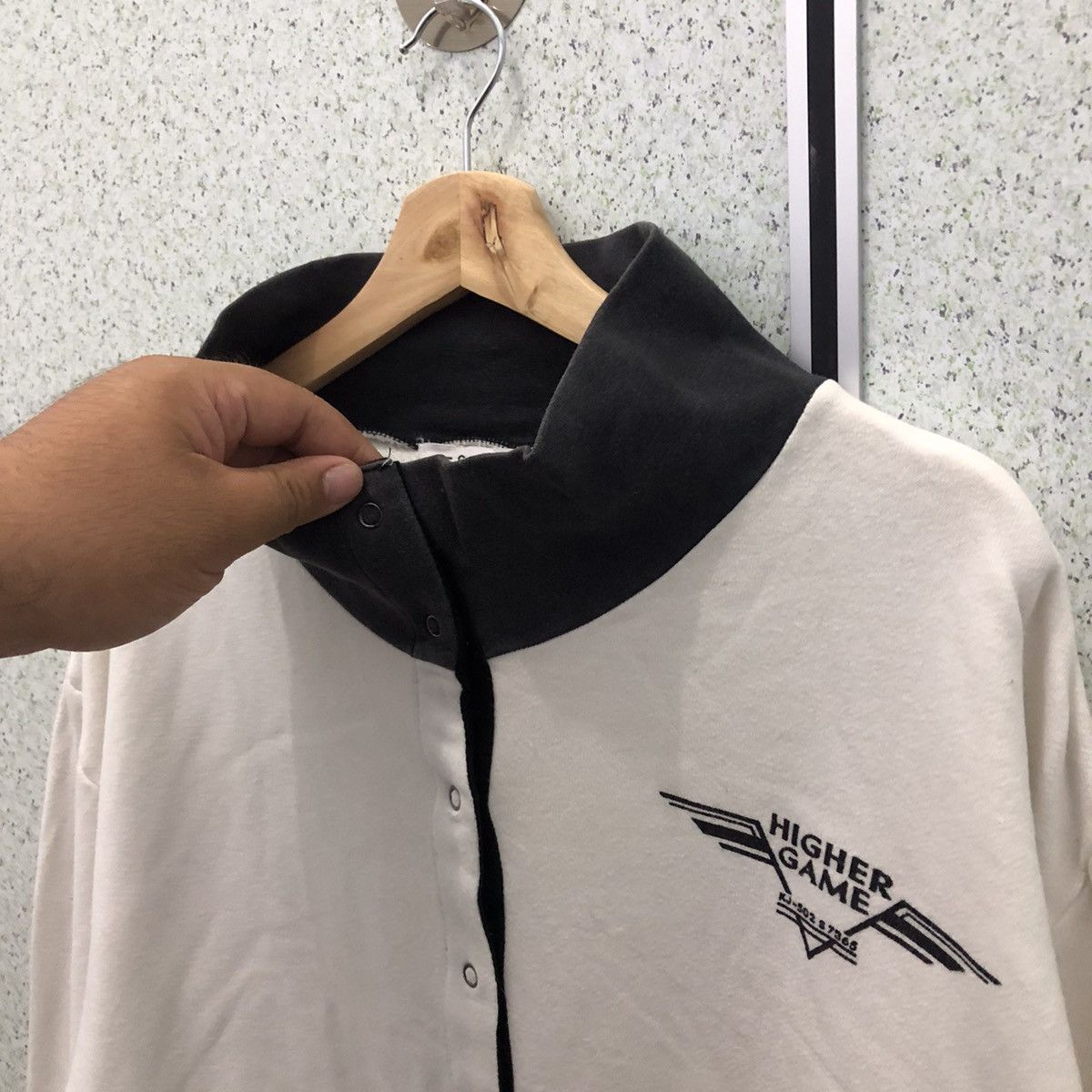 Japanese Brand VINTAGE CROPPED JACKET HIGHER GAME RARE DESIGN Size US M / EU 48-50 / 2 - 5 Thumbnail